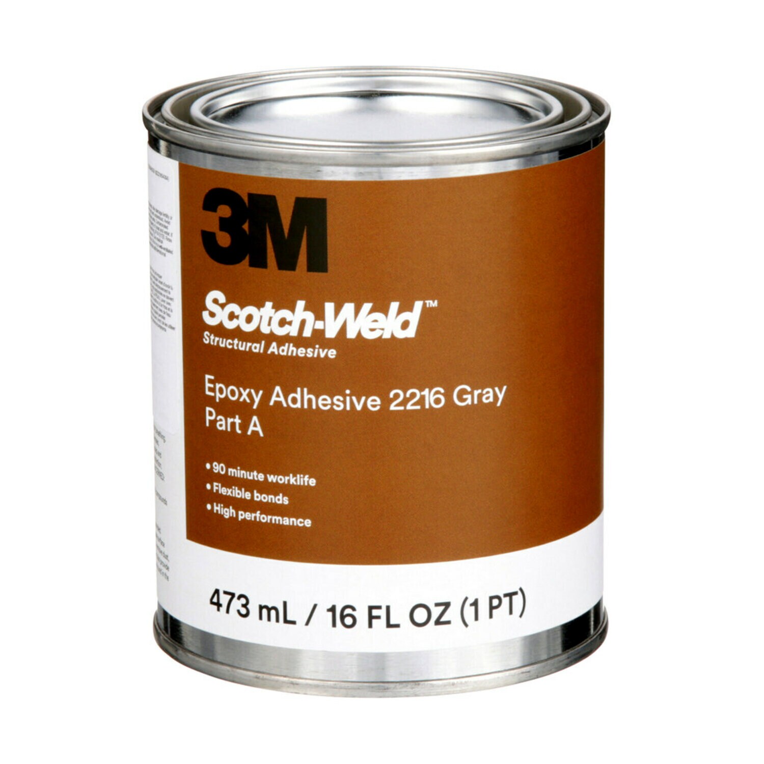 7000046358 - 3M Scotch-Weld Epoxy Adhesive 2216, Gray, Part B/A, 1 Pint, 6 Kit/Case