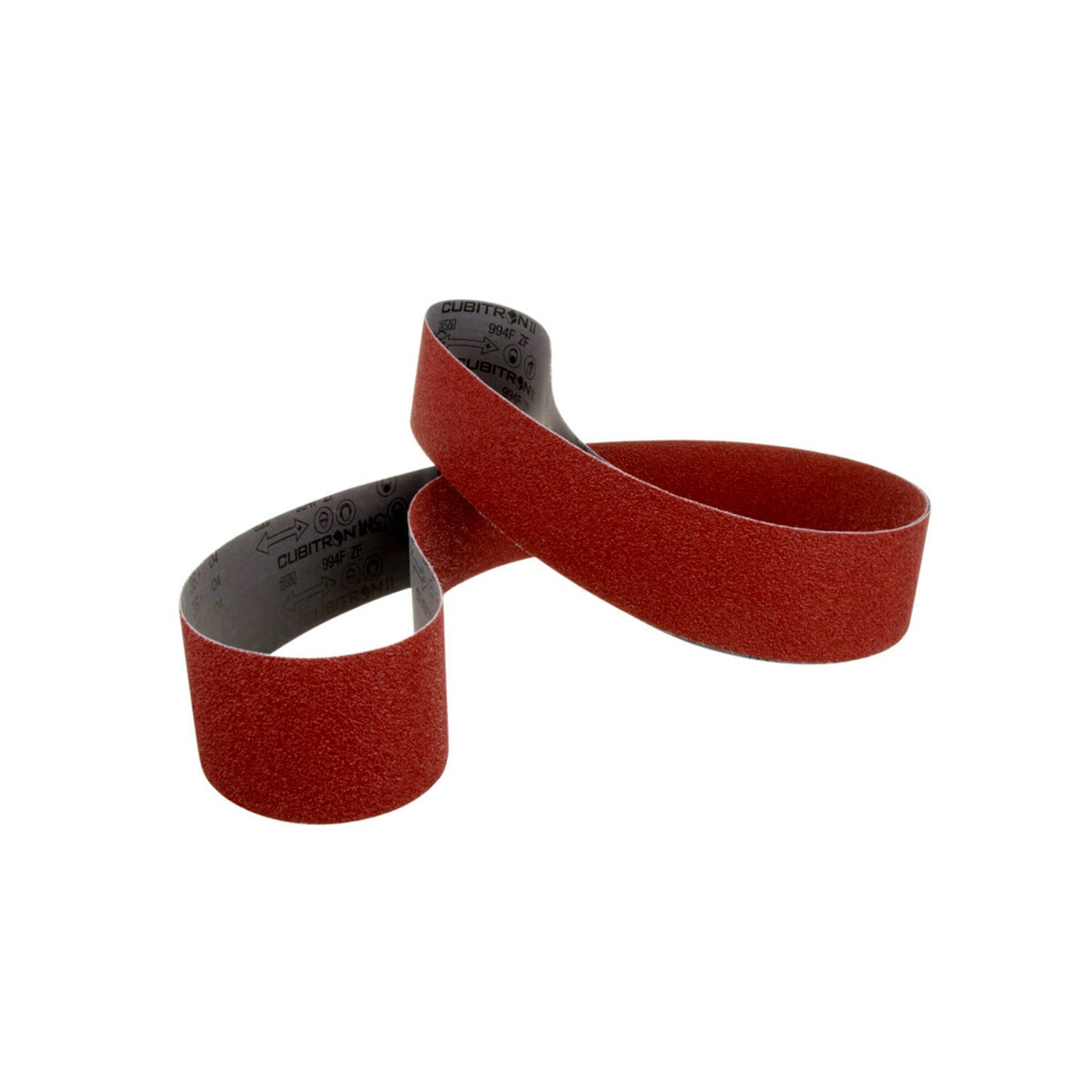 7010326629 - 3M Cubitron II Cloth Belt 994F, 36+ ZF-weight, 4 in x 132 in, Film-lok, Single-flex, 25 ea/Case