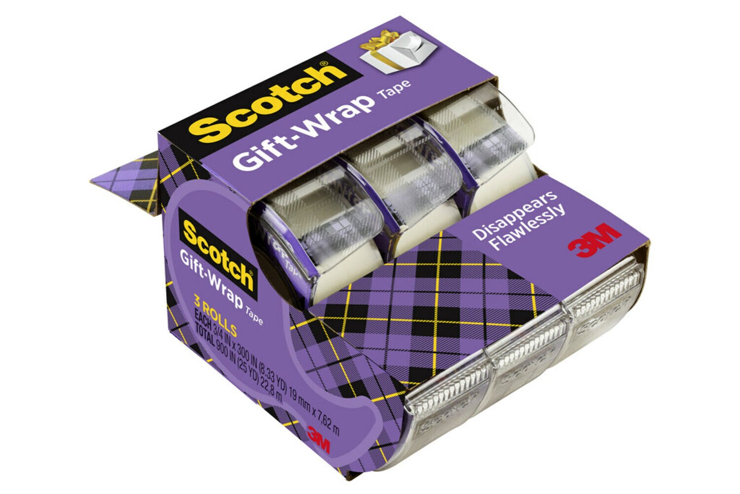 7000048114 - Scotch GiftWrap Tape 311 3/4 in x 300 in