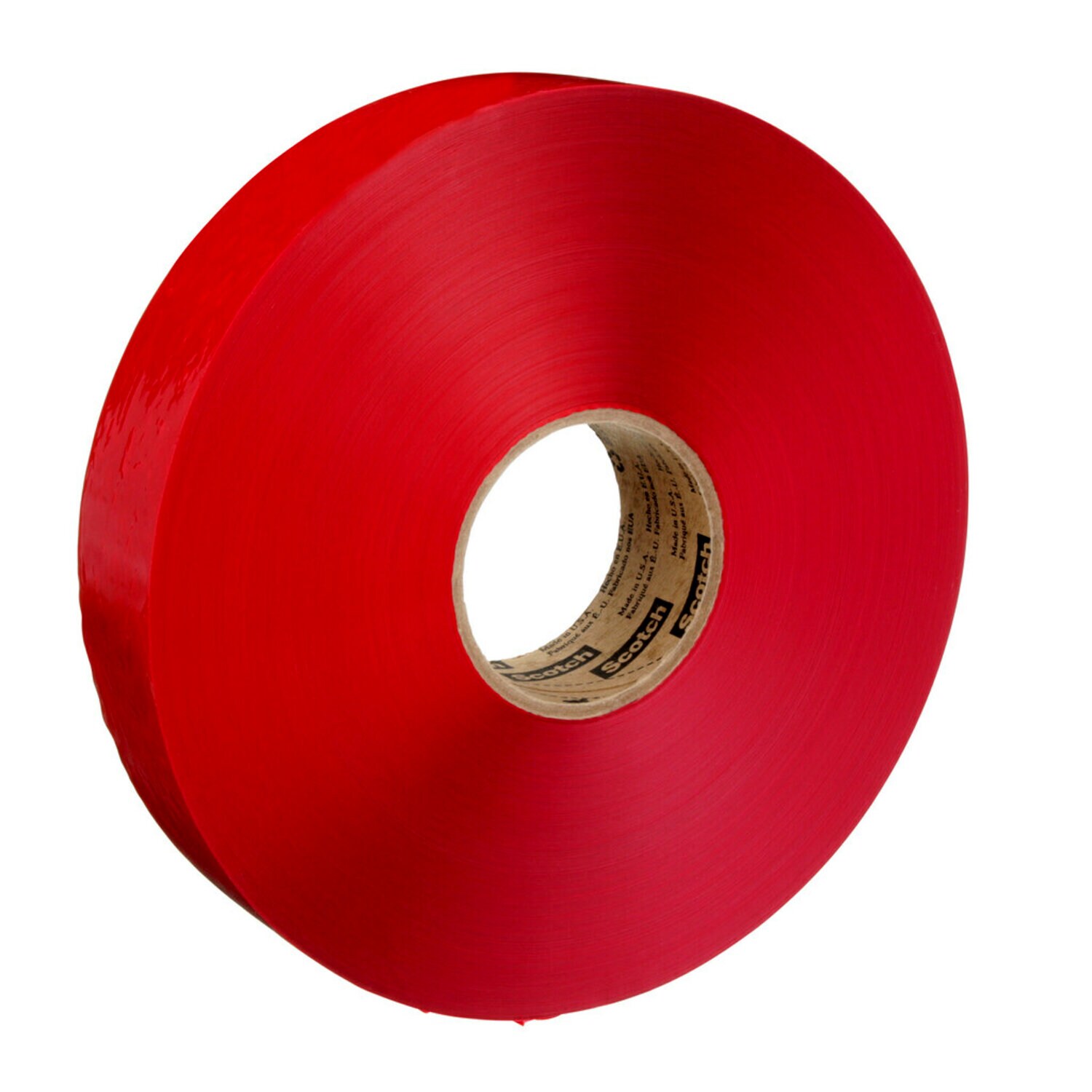 7100132617 - Scotch Box Sealing Tape 371, Red, 48 mm x 914 m, 6/Case