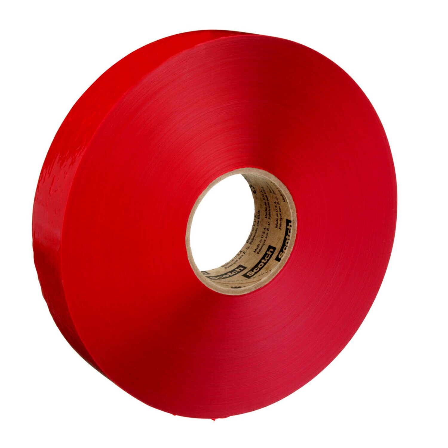 7100132617 - Scotch Box Sealing Tape 371, Red, 48 mm x 914 m, 6/Case