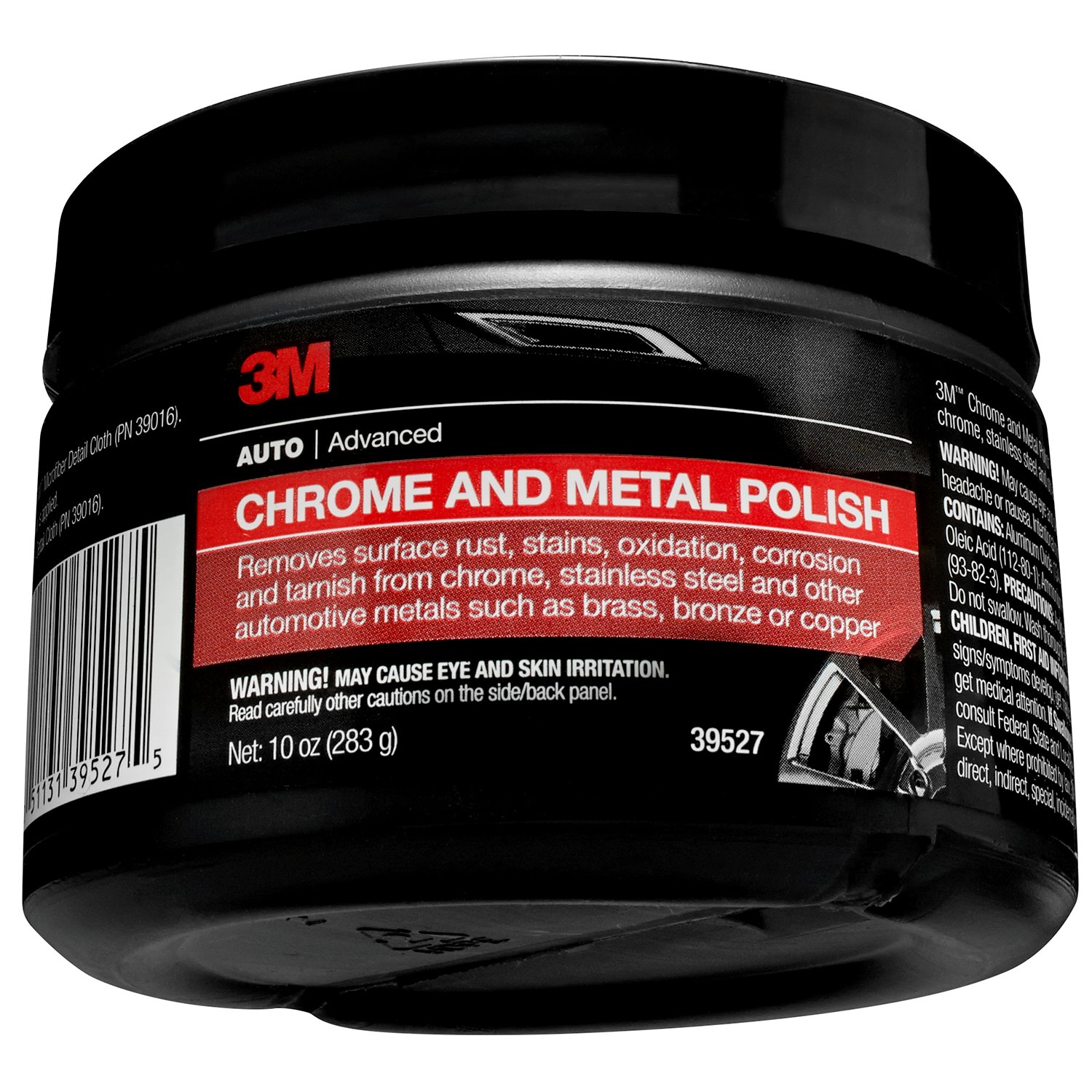 7000000594 - 3M Chrome and Metal Polish, 39527, 10 oz, 6 per case