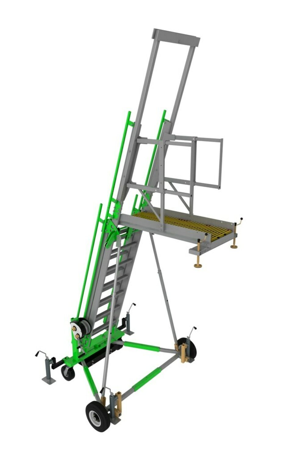 7012755908 - 3M DBI-SALA Flexiguard Freestanding Ladder Adjustable Height Access Anchor System 8567719, 2 User, 18.5 – 31 ft.