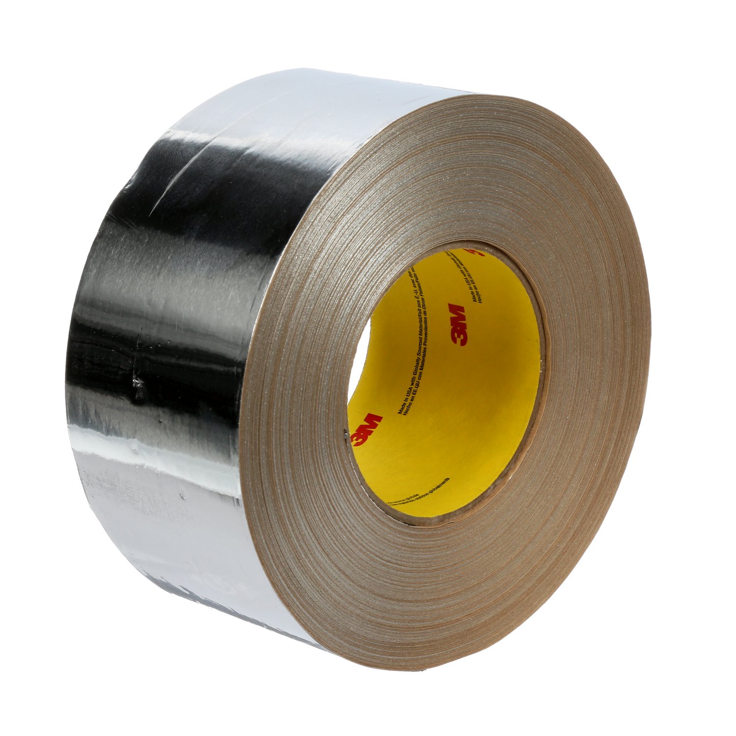 7100169857 - 3M Venture Tape Aluminum Foil Tape 1520CW, Silver, 63.5 mm x 45.7 m, 3.2 mil, 20 Rolls/Case