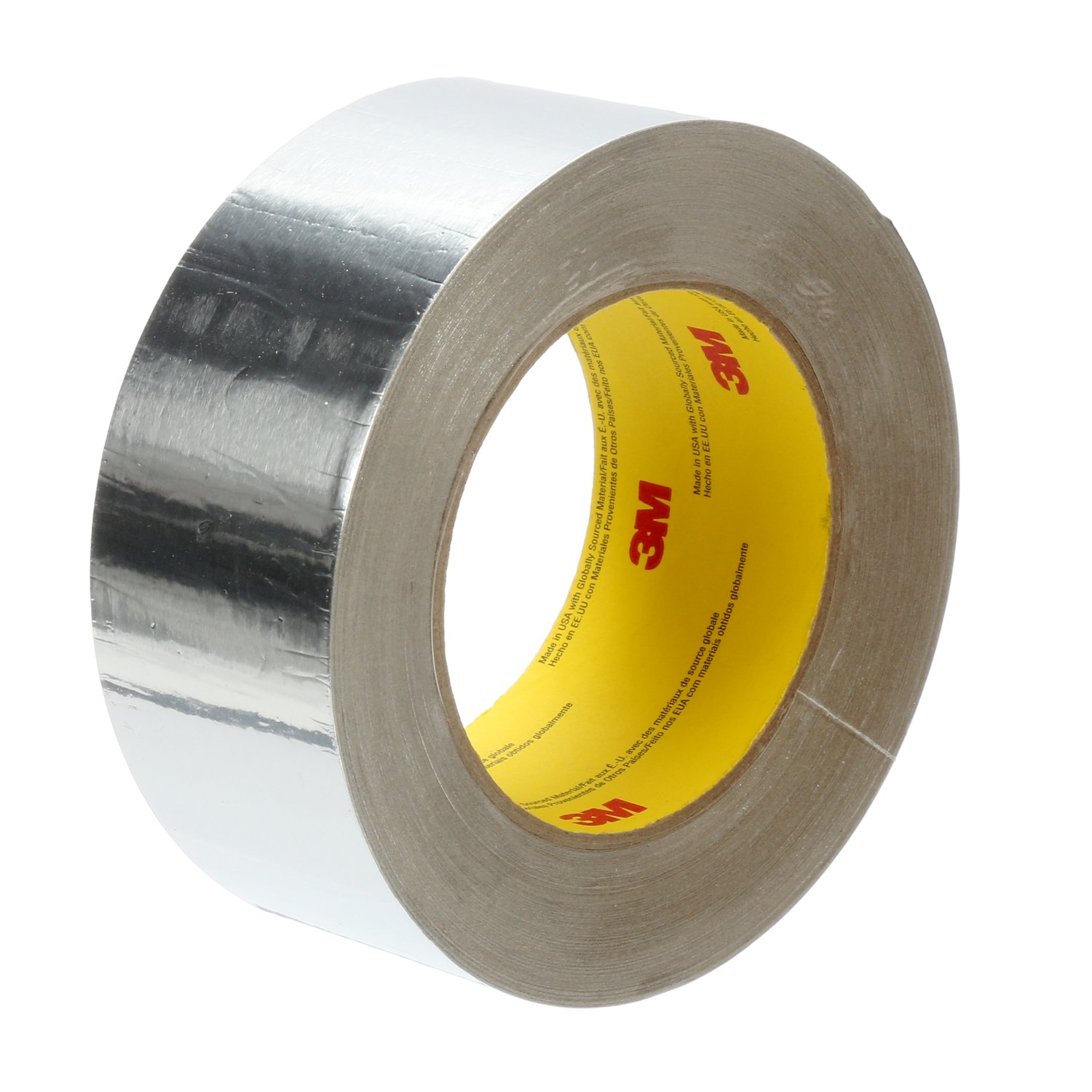 7100043781 - 3M Venture Tape Aluminum Foil Tape 1521CW, Silver, 48 mm x 45.7 m, 2.8 mil, 24 Rolls/Case