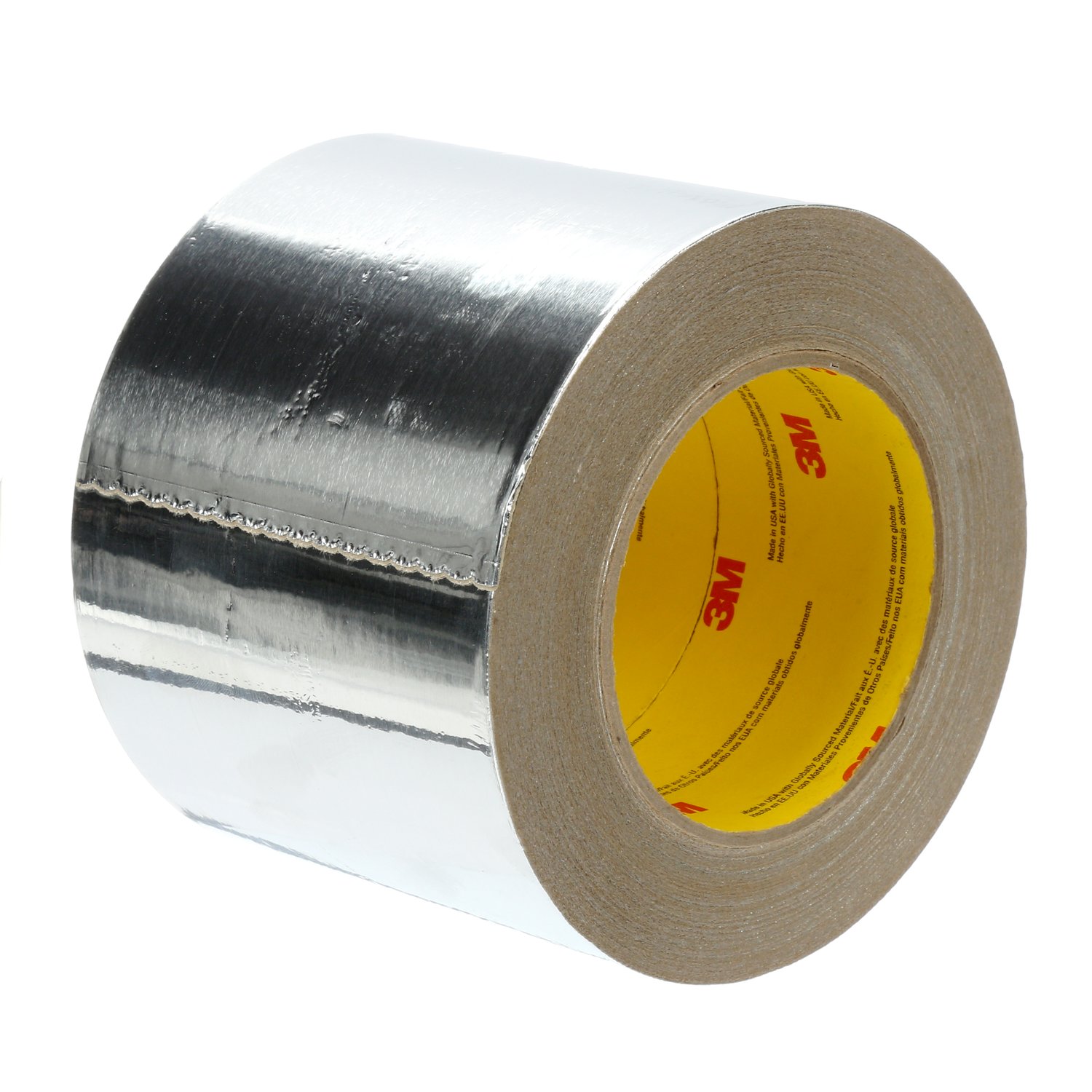 7100043875 - 3M Venture Tape Aluminum Foil Tape 1520CW, Silver, 99 mm x 45.7 m, 3.2 mil, 12 Rolls/Case