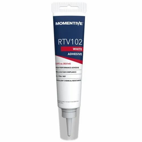  - MOMENTIVE-SNAPSIL RTV102-WHITE SILICONE ADHESIVE SEALANT - 10.1 OZ