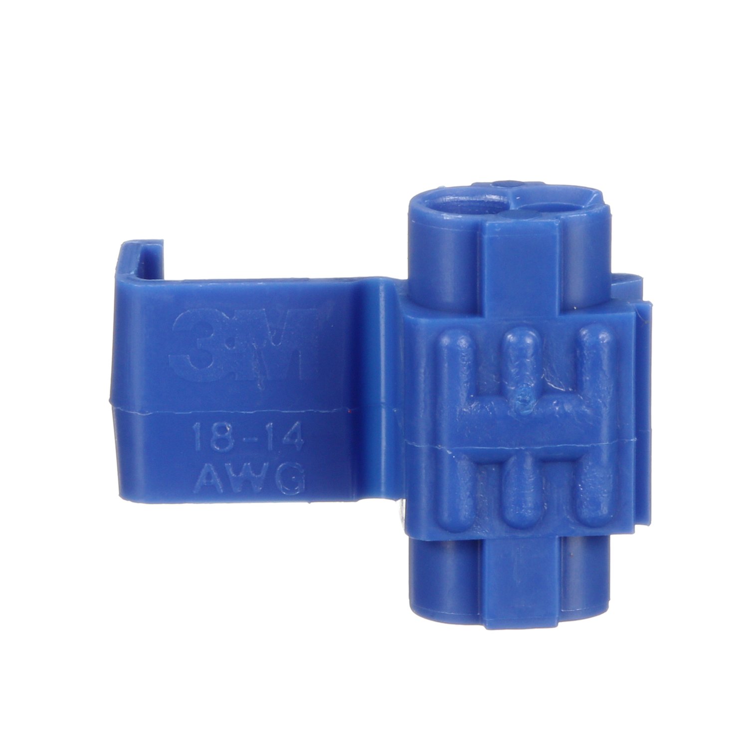 7100166938 - 3M Scotchlok Electrical IDC 560B-POUCH, Blue, 18–16 AWG (solid/stranded), 14 AWG (stranded), 100 per pouch, 1000/case