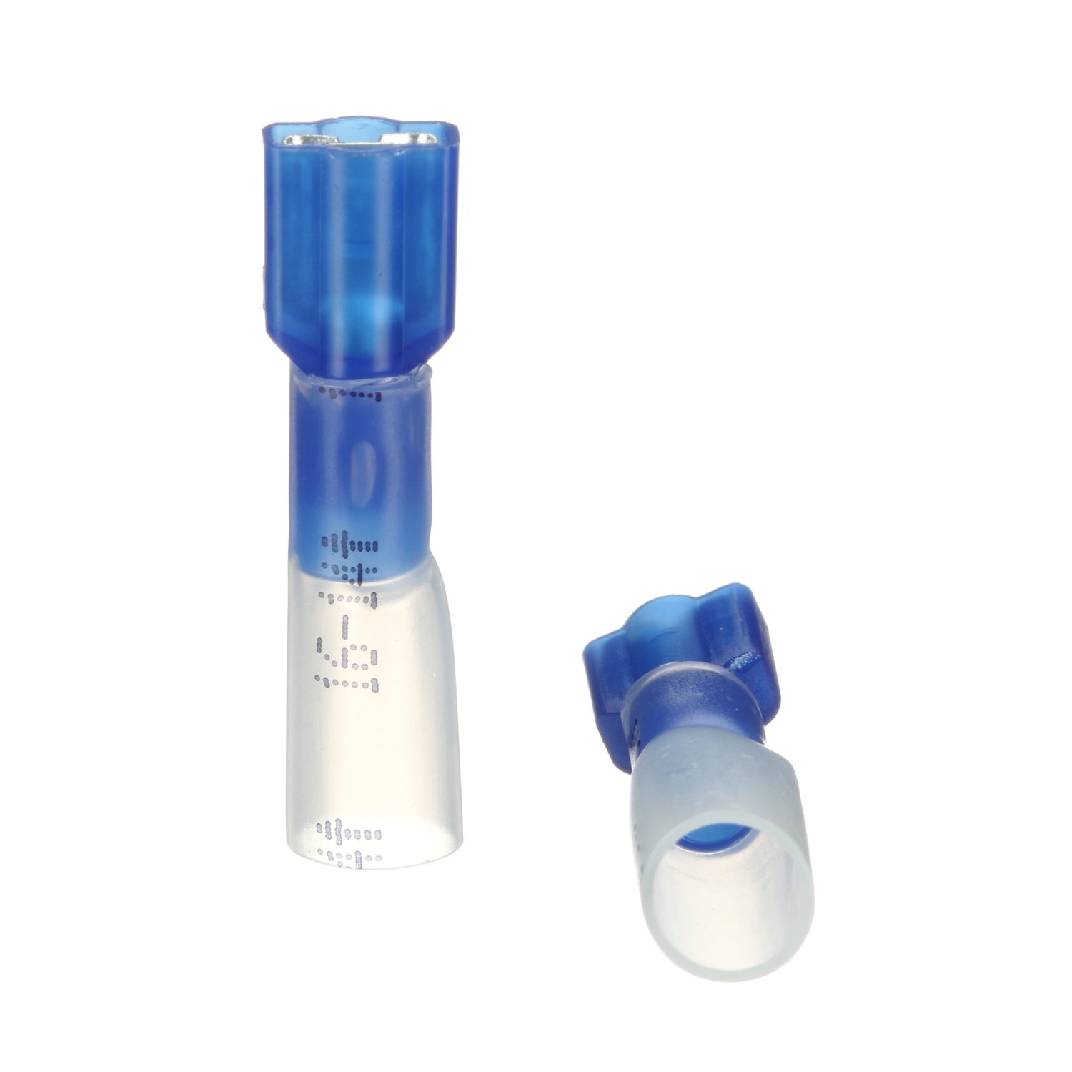 7000133391 - 3M Scotchlok Female Disconnect Heatshrink Nylon Insulated, 25/bottle, MNHU14-250DFIX, 125/Case