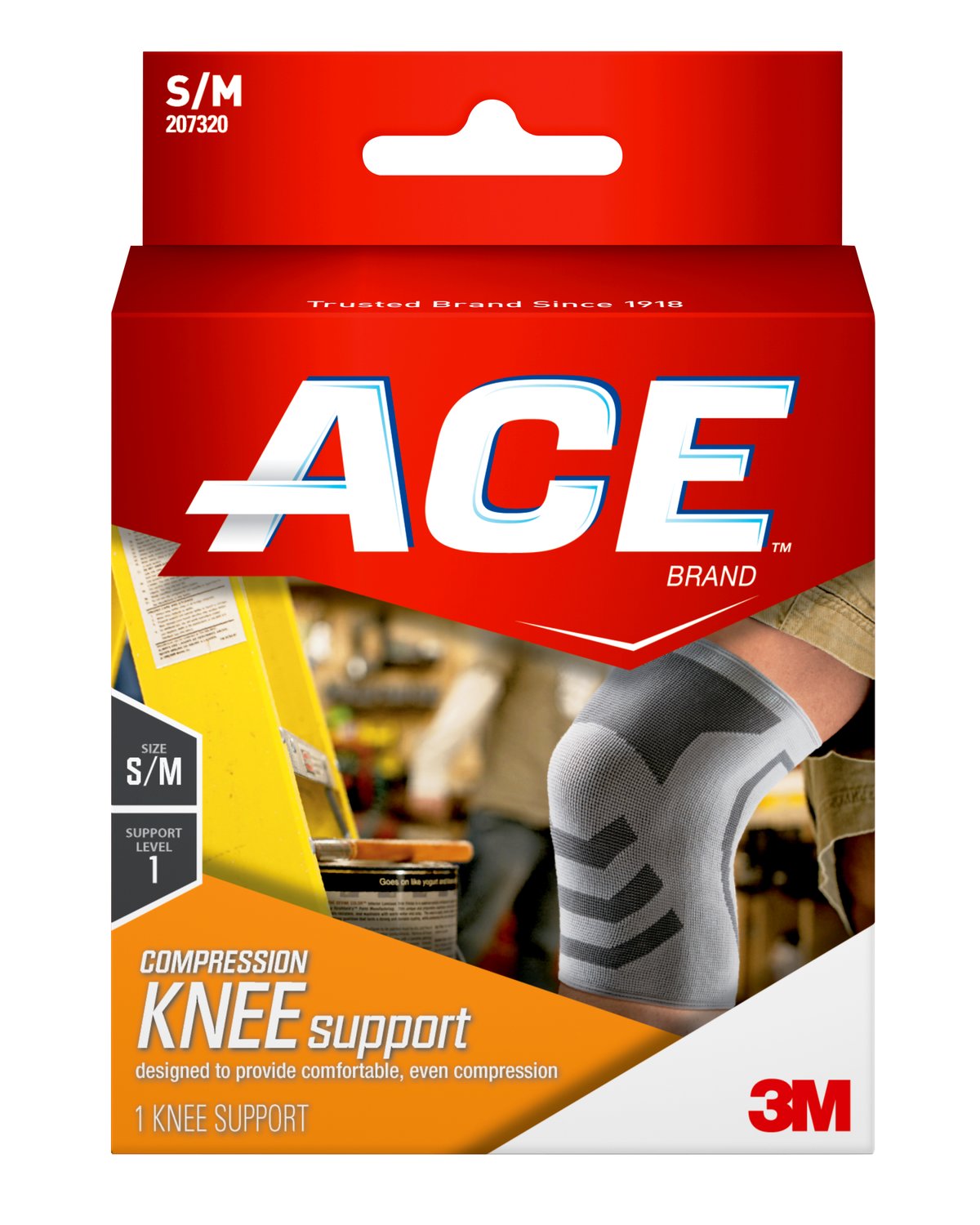 7100088538 - ACE Compression Knee Support 207303, S