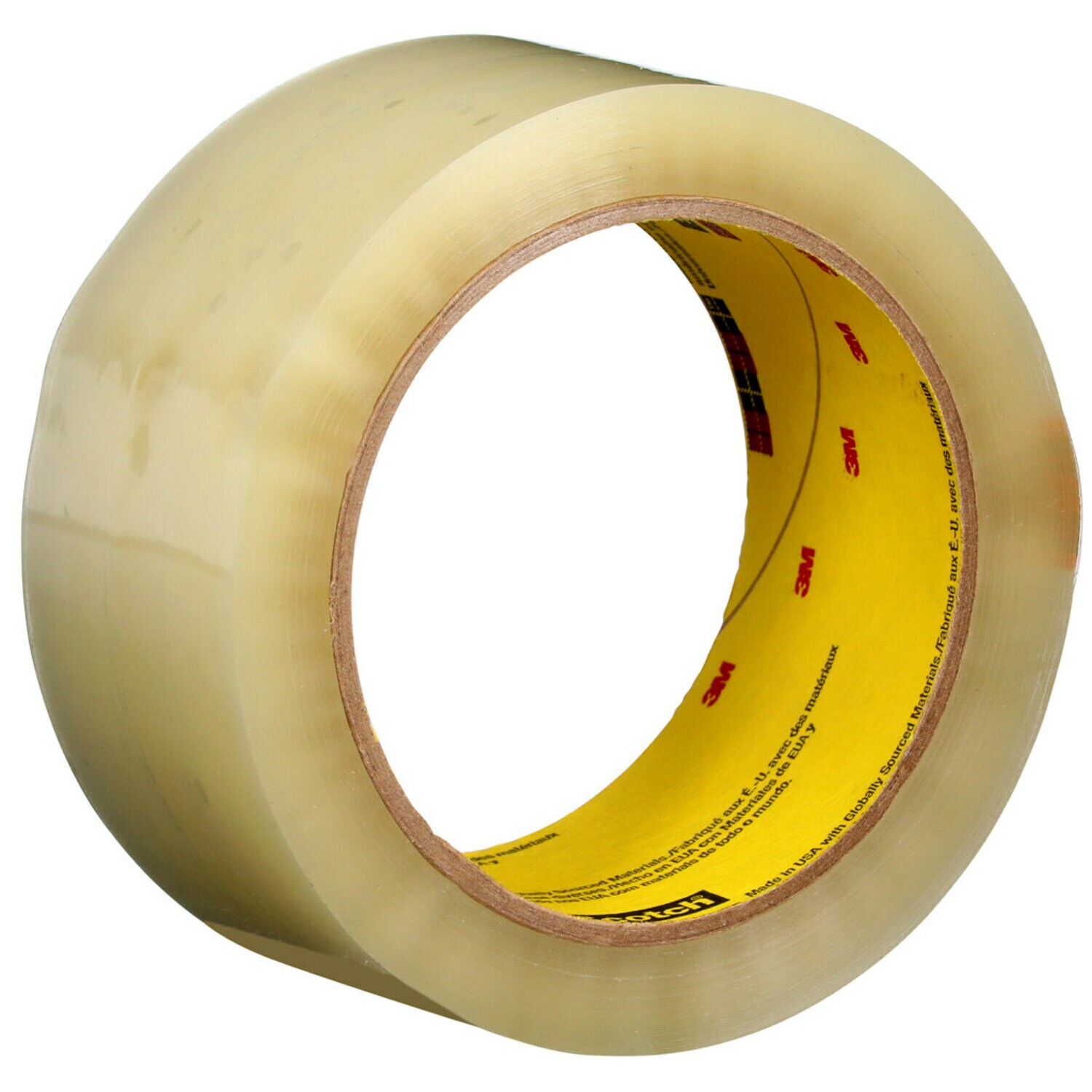 7100266194 - Scotch High Tack Box Sealing Tape 373+, Clear, 48 mm x 50 m, 36 Rolls/Case