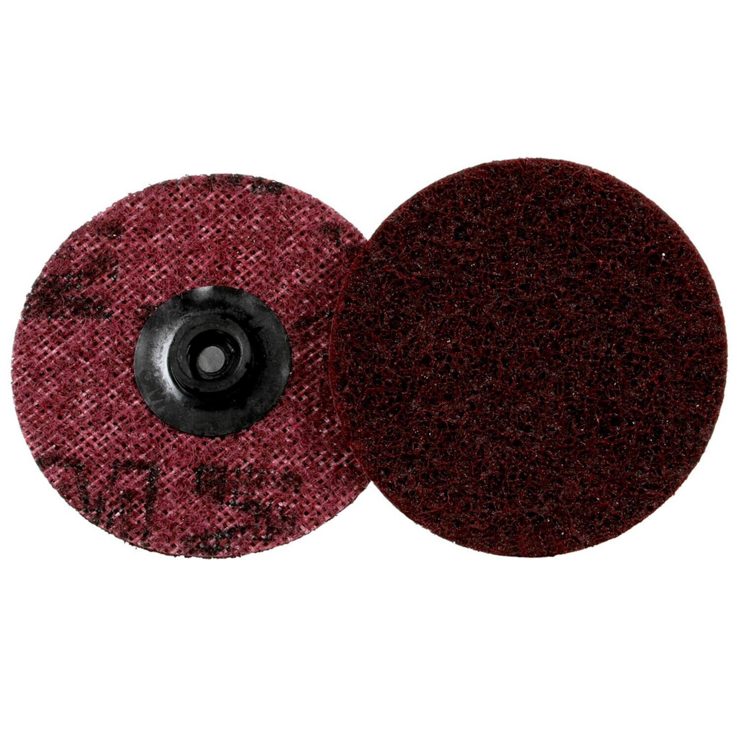 7100035317 - Scotch-Brite Roloc Surface Conditioning Disc, SC-DS, A/O Medium, TS, 3 in, 25/Carton, 100 ea/Case