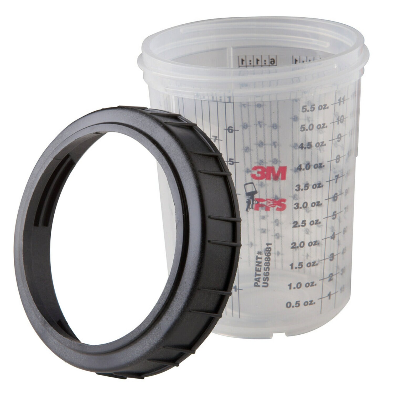 7000028417 - 3M PPS Cup & Collar, 16115, Mini, 2 per carton, 4 cartons per case