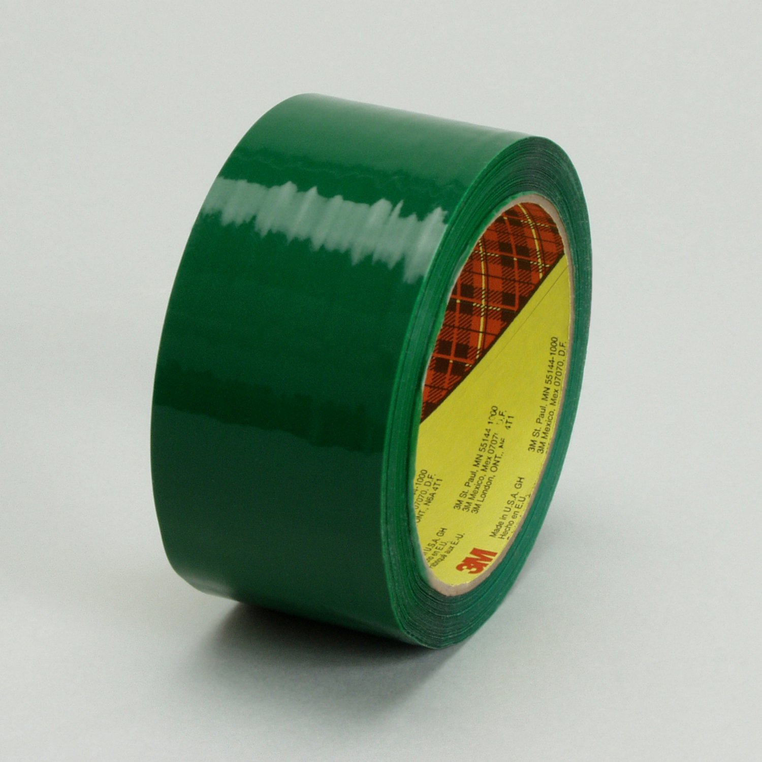 7010302073 - Scotch Box Sealing Tape 373, Green, 48 mm x 914 m, 6/Case