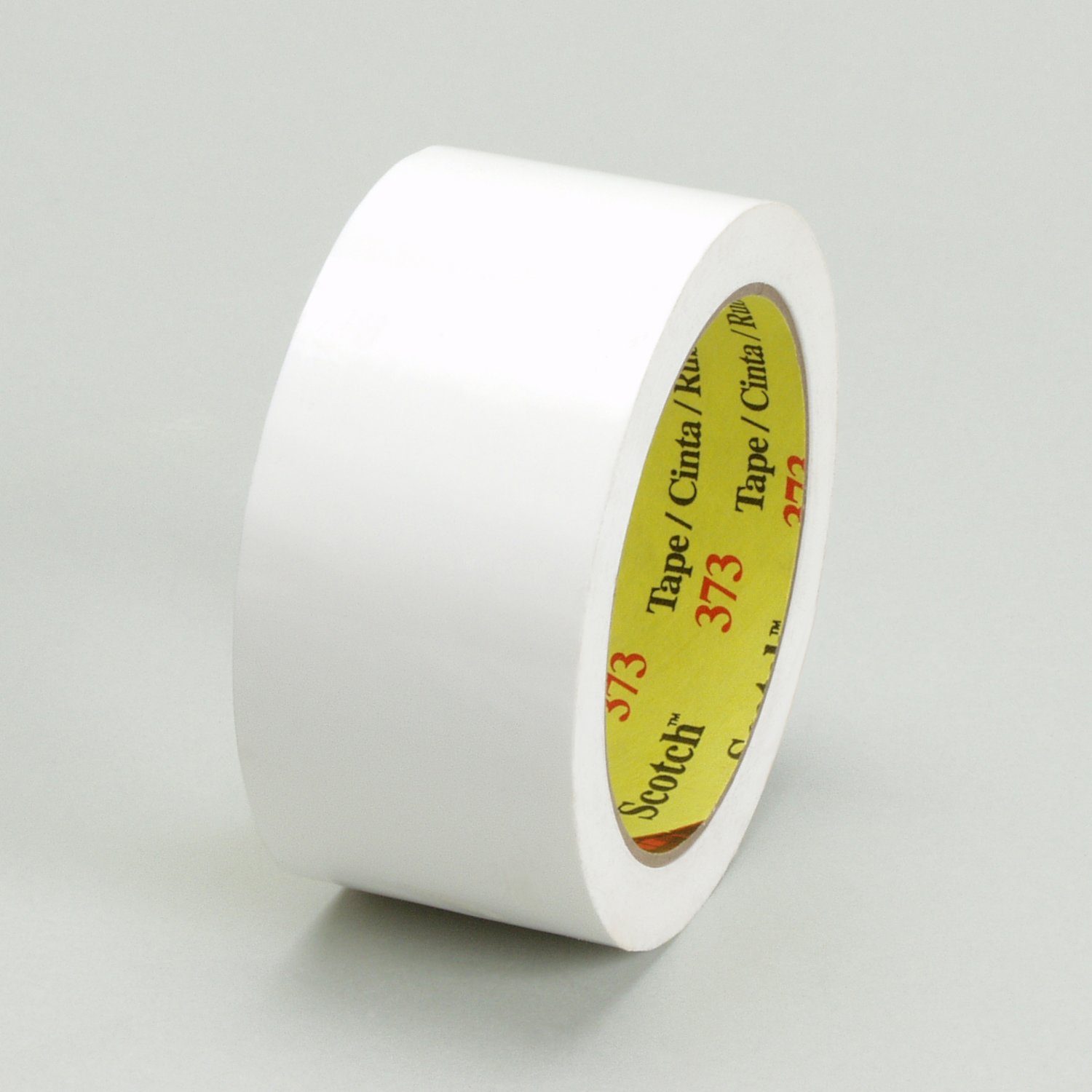 7010312315 - Scotch Box Sealing Tape 373, White, 48 mm x 914 m, 6/Case