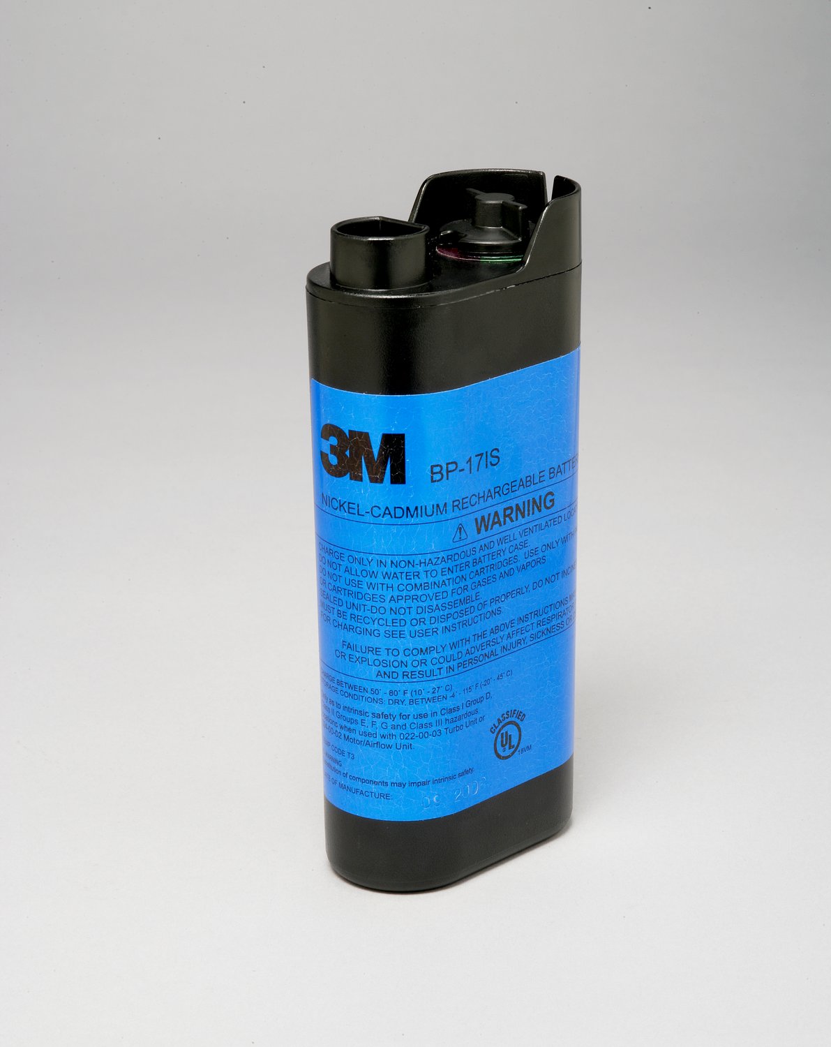 7100010621 - 3M Battery Pack BP-17IS, NiCd, Intrinsically Safe 1 EA/Case