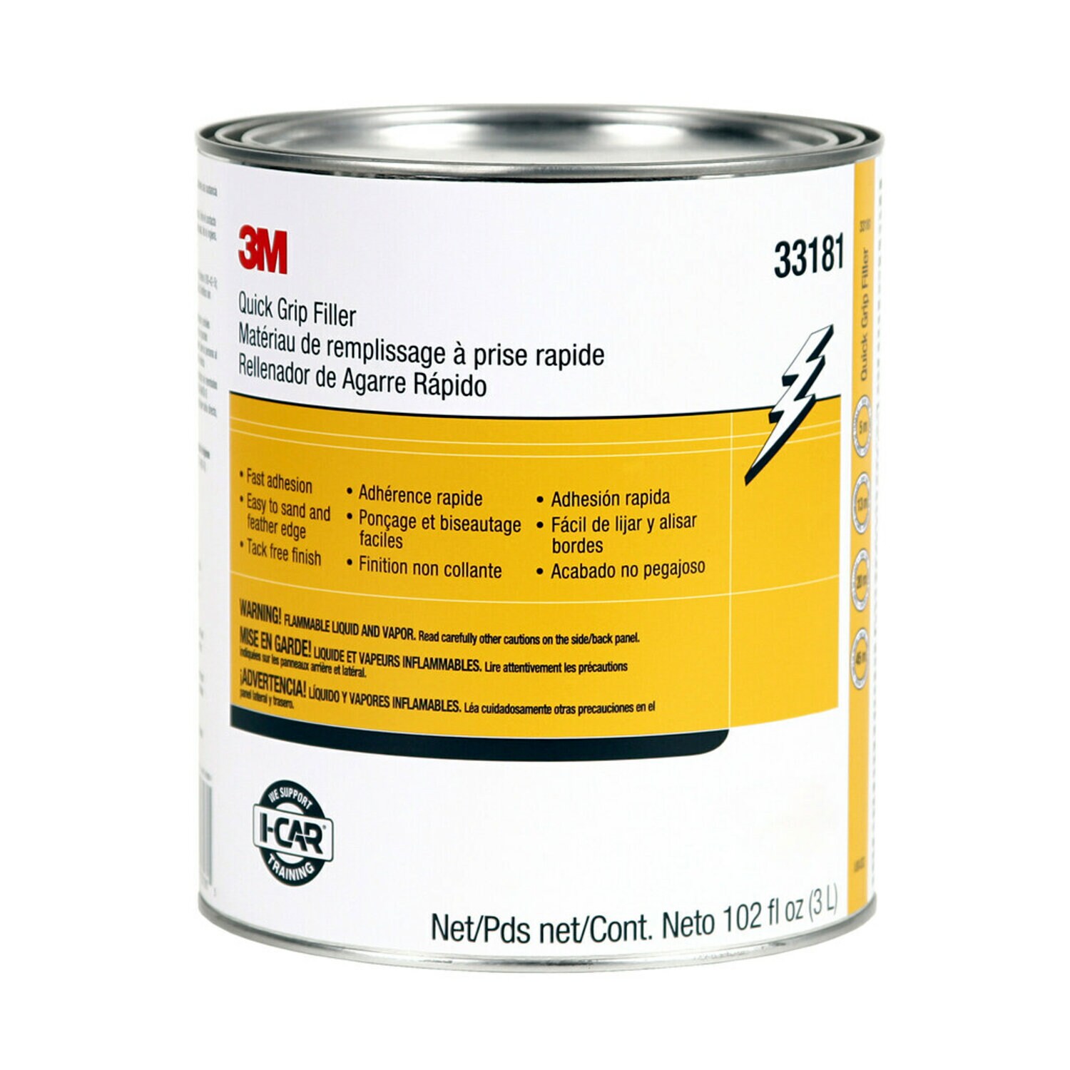 7100039451 - 3M Quick Grip Filler 33181, 1 gal, 4/Case