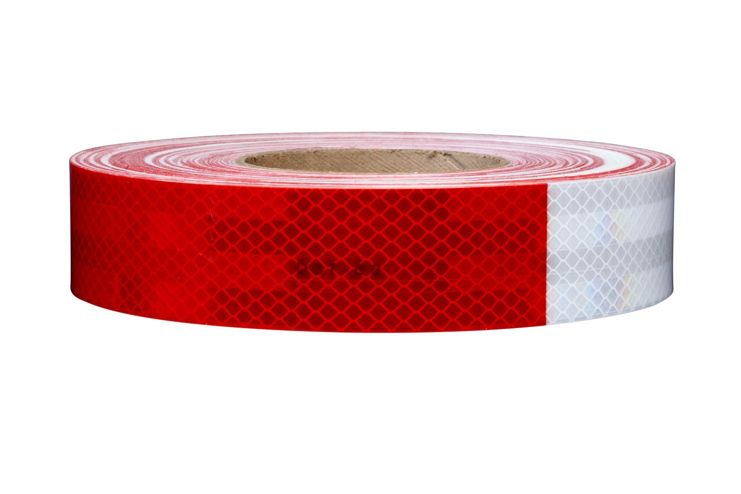 7010343866 - 3M Diamond Grade Conspicuity Markings 983-32, Red/White, DOT, 1.5 in x
50 yd, 12/Carton