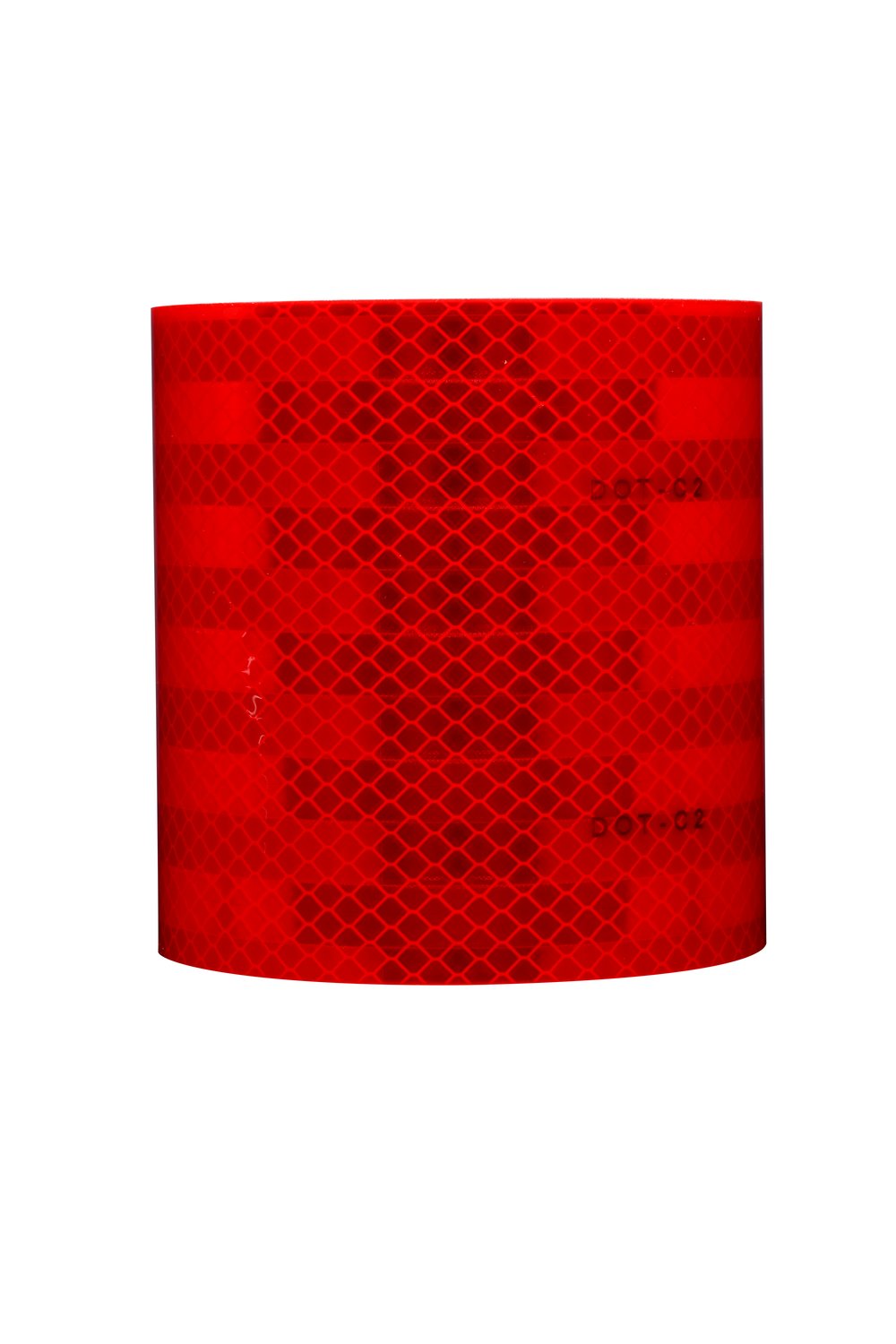 7100133849 - 3M Diamond Grade Conspicuity Markings 983-72, Red, 2 in x 4 in, 100/Package, 12 Packages/Carton
