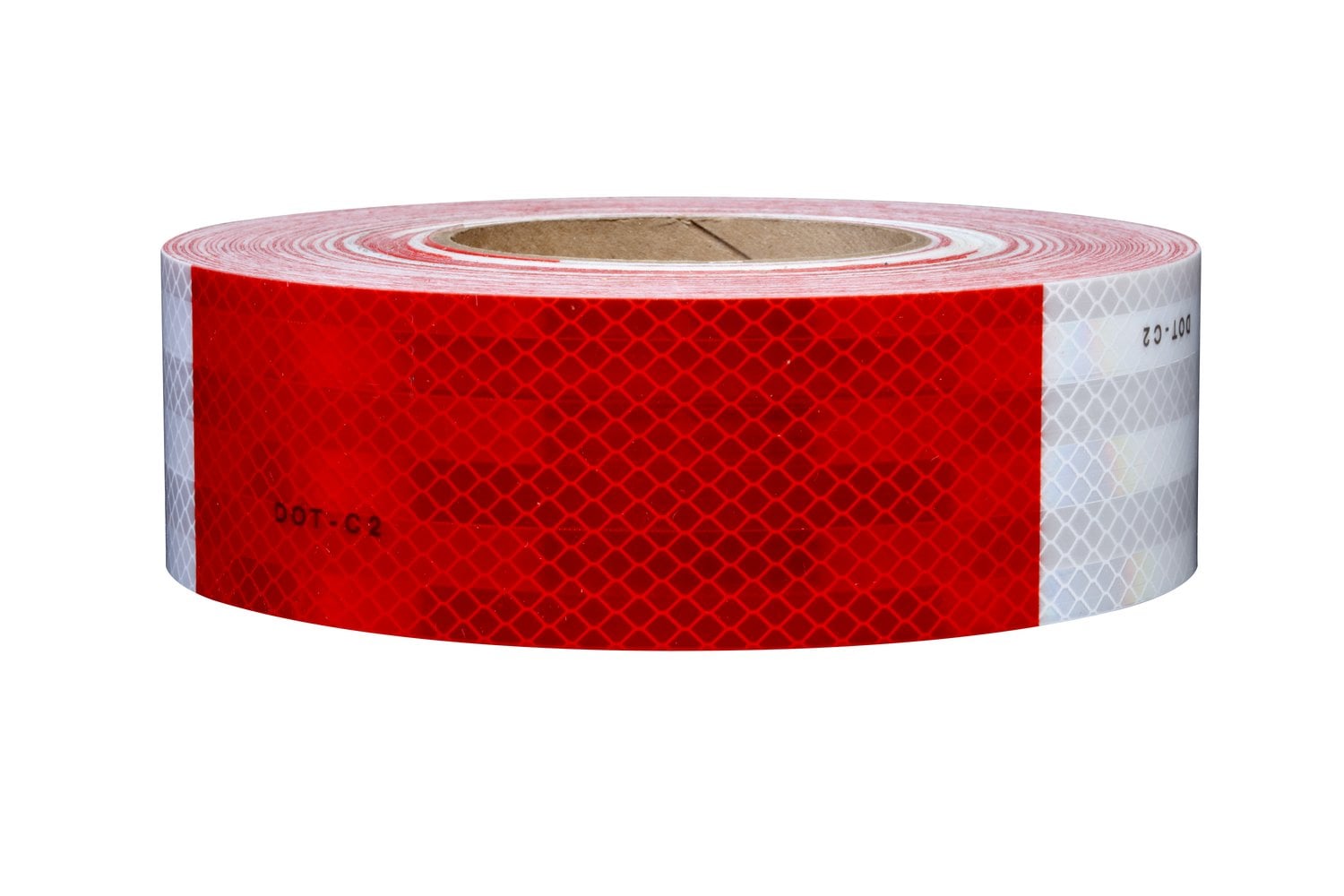 7010388924 - 3M Diamond Grade Conspicuity Marking 983-326, Red/White, Start and End with 2.25 in White, 2 in x 94.5 in