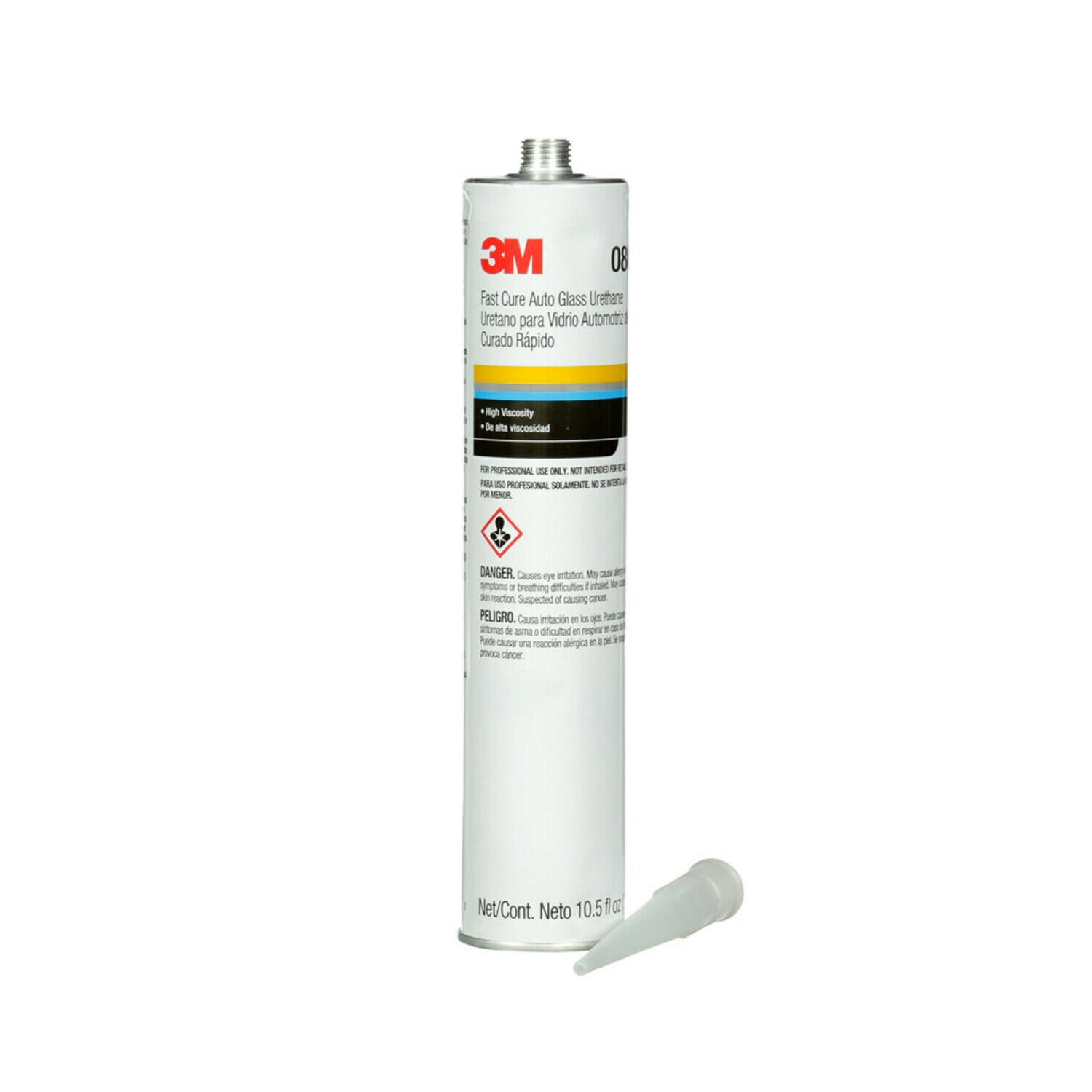 7000144585 - 3M Fast Cure Auto Glass Urethane 08690, 10.5 fl oz Cartridge 12/Case