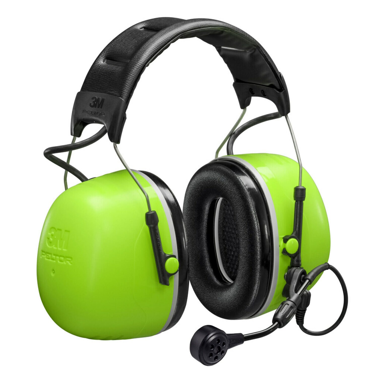7100099844 - 3M PELTOR CH-5 High Attenuation Headset - MT73H450A-77 GB - Flex Connector - Headband - 31dB NRR
