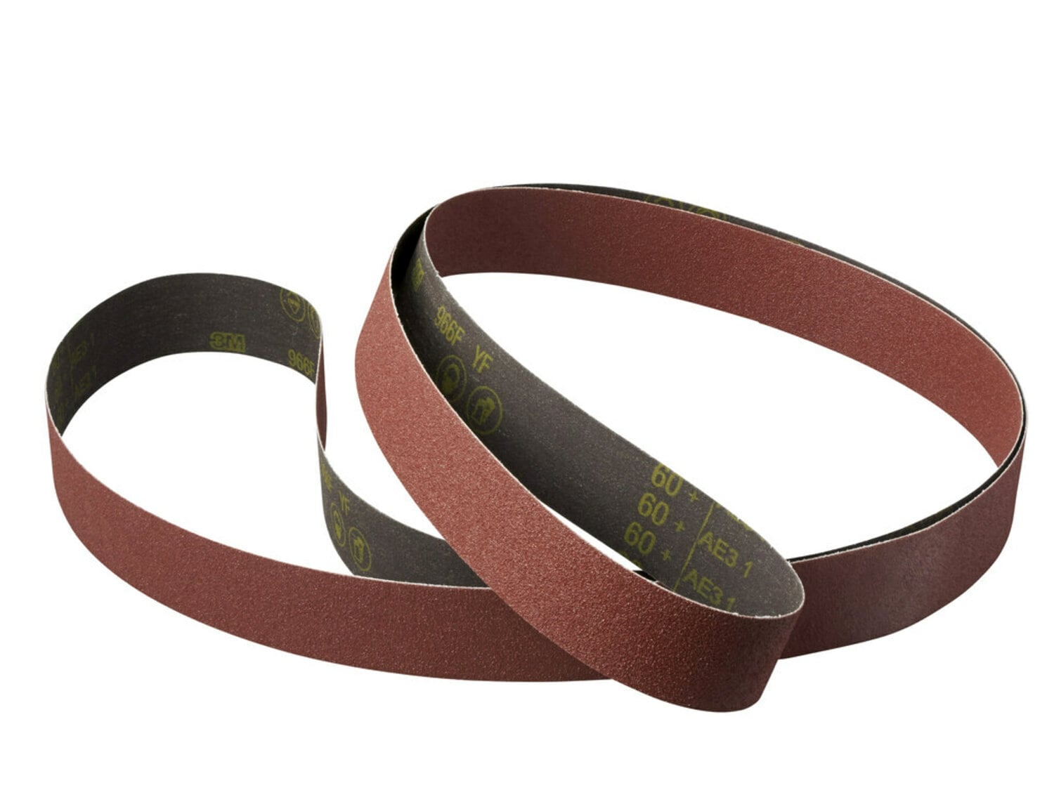 7010327726 - 3M Cubitron II Cloth Belt 966F, 4 in x 132 in, 80+ YF-weight, Precision Roll Grinding, 25 ea/Case