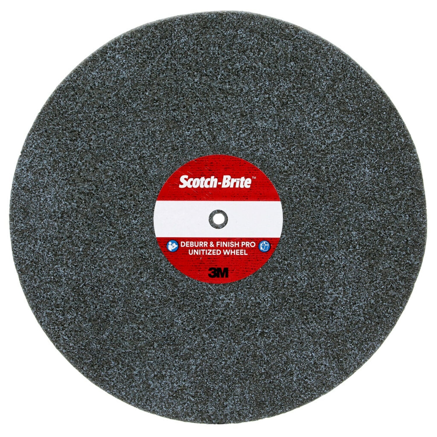 7100291657 - Scotch-Brite Deburr & Finish PRO Unitized Wheel, DP-UW, 8C Coarse+, 12 in x 3/4 in x 5 in