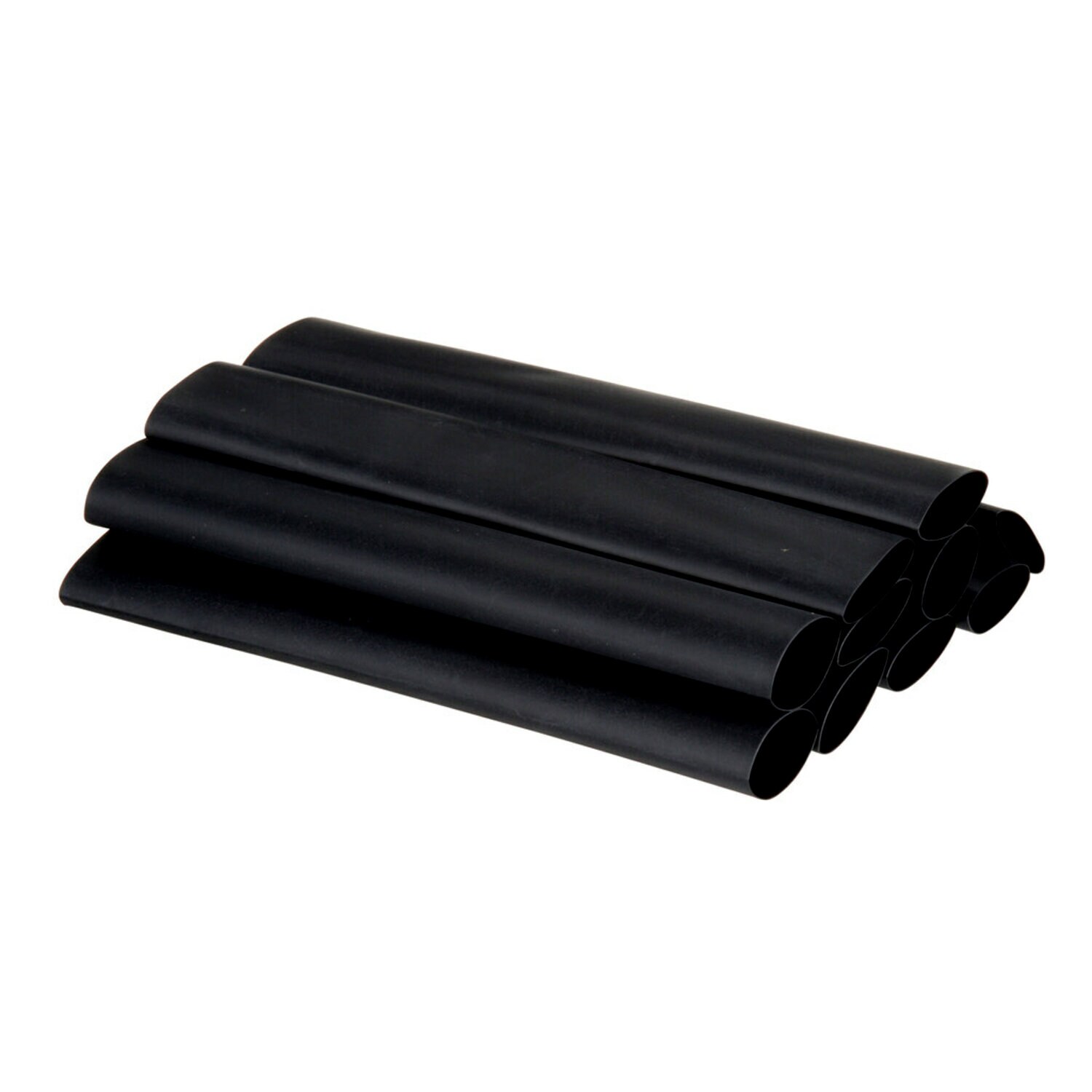 7000133694 - 3M Heat Shrink Thin-Wall Tubing FP-301-3/4-6"-Black-10-10 Pc Pks, 6 in Length pieces, 10 pieces/pack, 10 packs/case