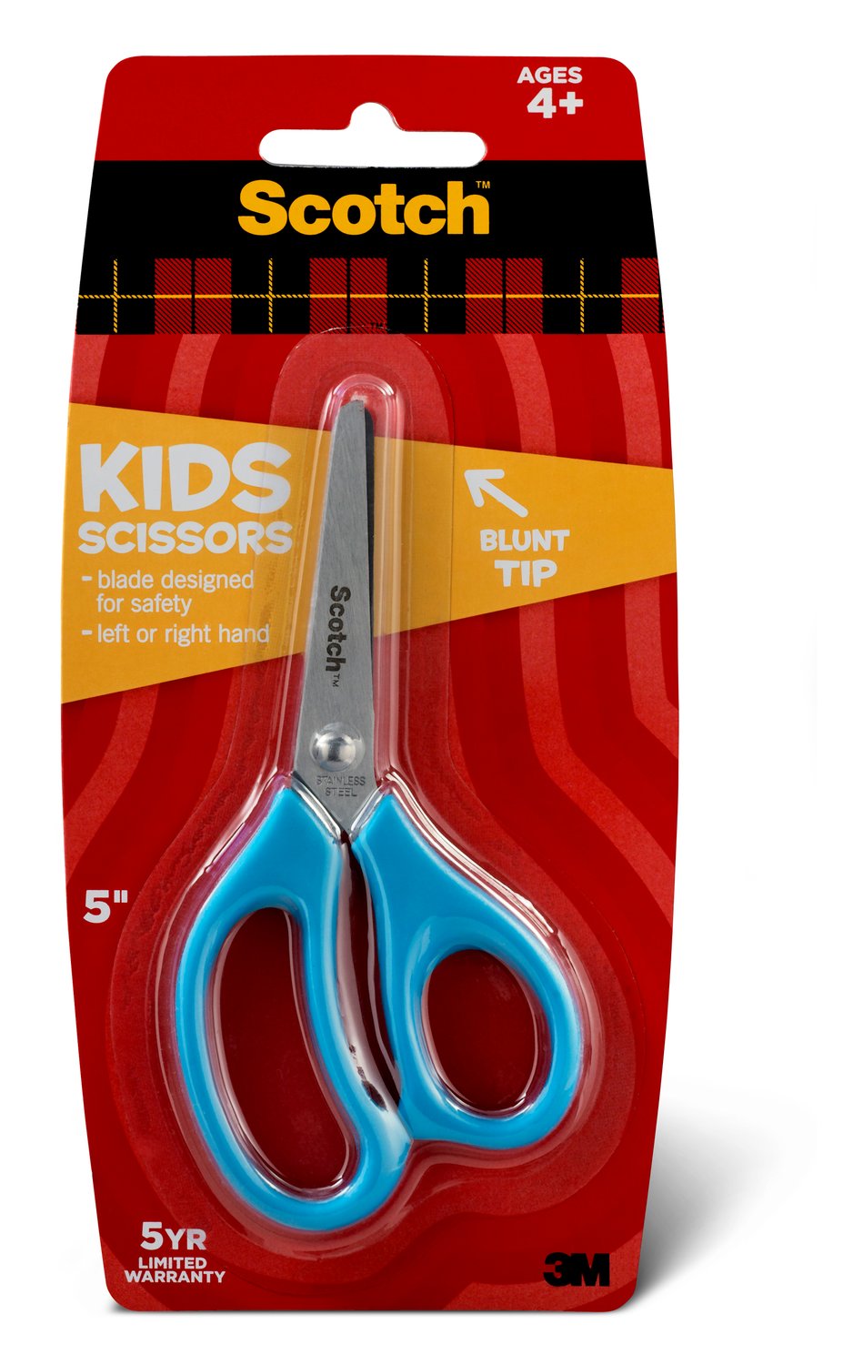 7100084126 - Scotch Kids Scissors 1441B, 5 in, 6 Each/Carton, 6 Carton/Case