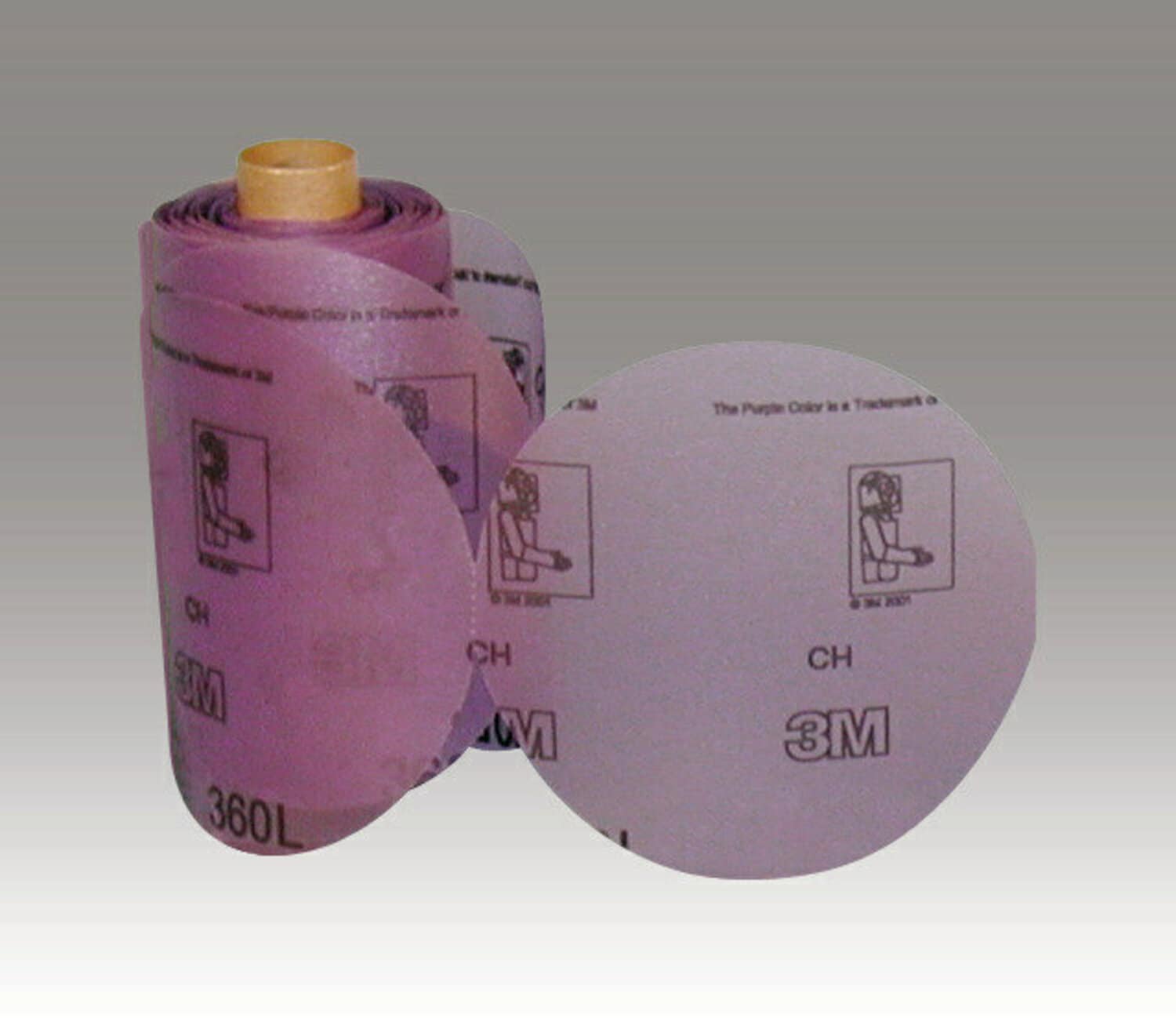 7100070036 - 3M Stikit Film Disc Roll 360L, P1000 X-weight, Config