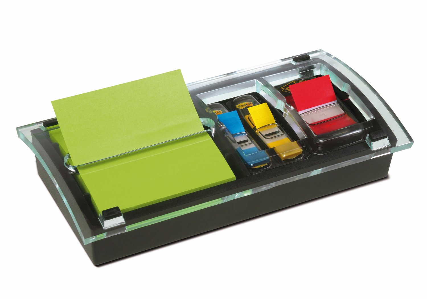 7100081797 - Post-it Pop-up Note and Flag Dispenser DS100, Designer Series for 3 in x 3 in Pop-up Style Notes and Flags