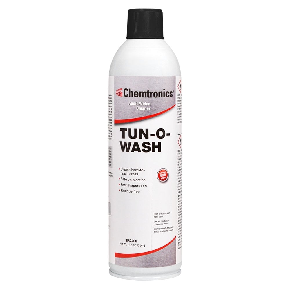 ES2400 - CHEMTRONICS TUN O WASH CLEANER FAST DRYING TUNER CLEANER 12.5OZ