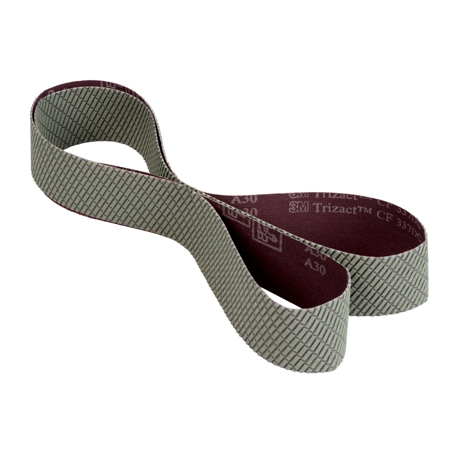 7100190045 - 3M Trizact Cloth Belt 337DC, A160 X-weight, 4 in x 90 in, Film-lok, No Flex