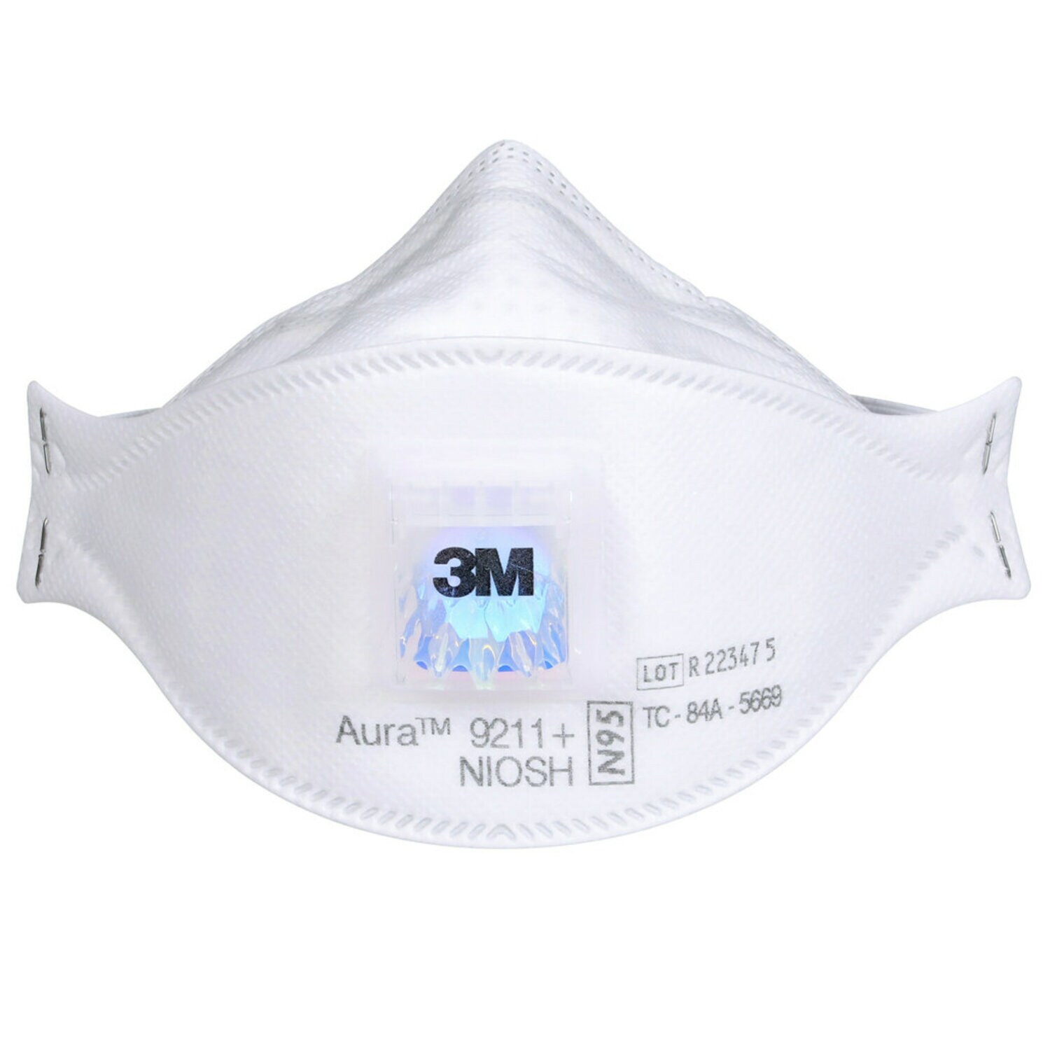 7100303148 - 3M Aura Particulate Respirator 9211+, N95 120 EA/Case