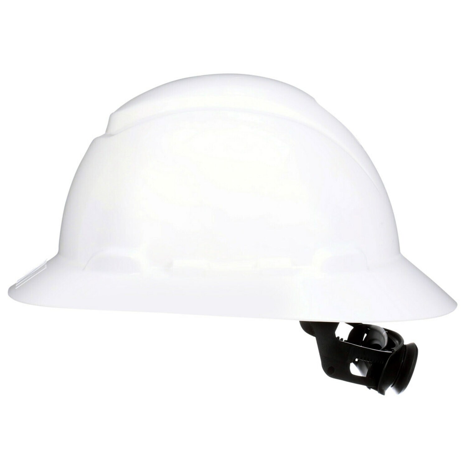 7100295547 - 3M SecureFit Full Brim Hard Hat CHH-FB-R-W6-SL, with Ratchet Adjustment, White, 6/Case
