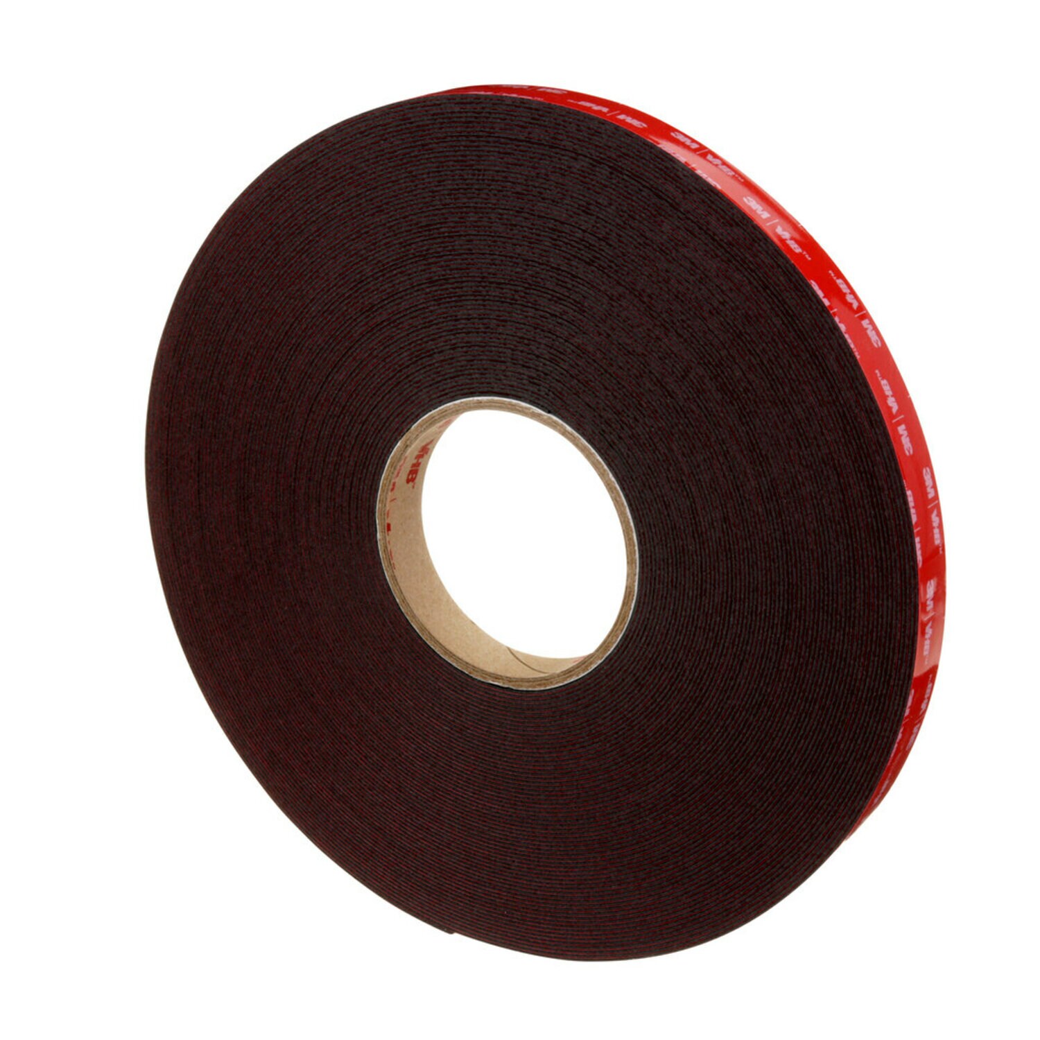 7100364080 - 3M VHB Tape LVO-160BF, Black, 3/4 in x 36 yd, 45 mil, Film Liner, 12 Roll/Case
