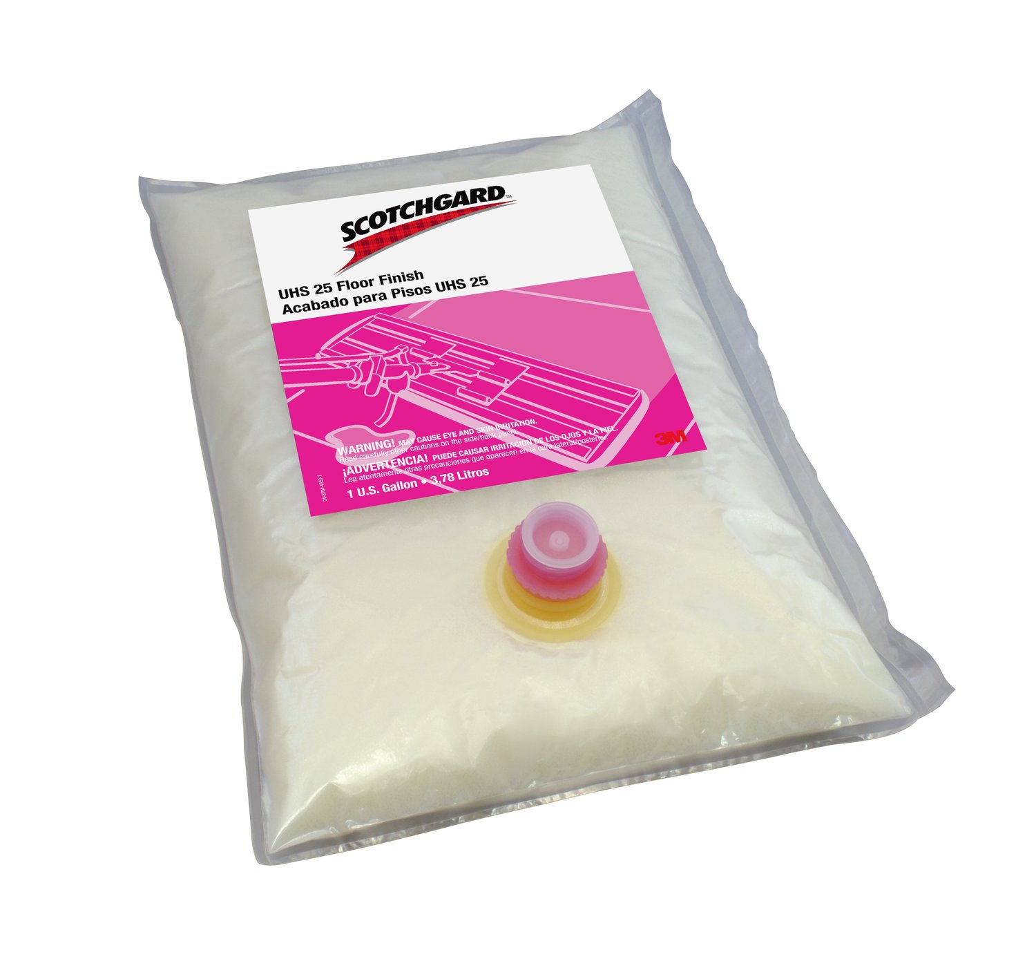 7010342461 - 3M Scotchgard Floor Finish UHS 25, gal Bag, 4/Case