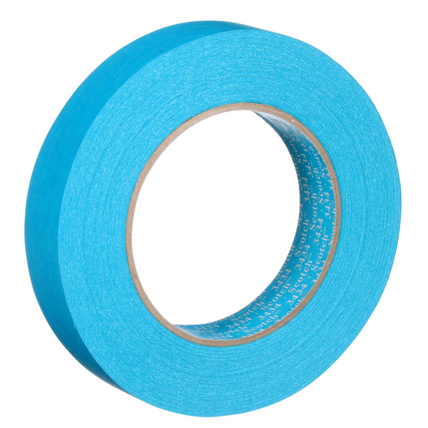 7100037749 - 3M High Performance Blue Masking Tape 3434, 07897, 24 mm x 50 m, 36 Rolls/Case