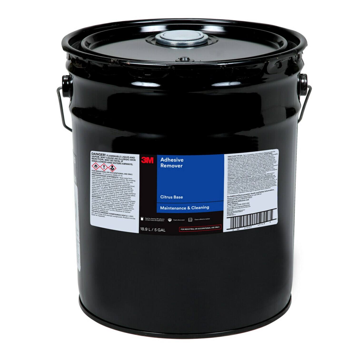 7000121404 - 3M Adhesive Remover, 5 Gallon Drum (Pail)