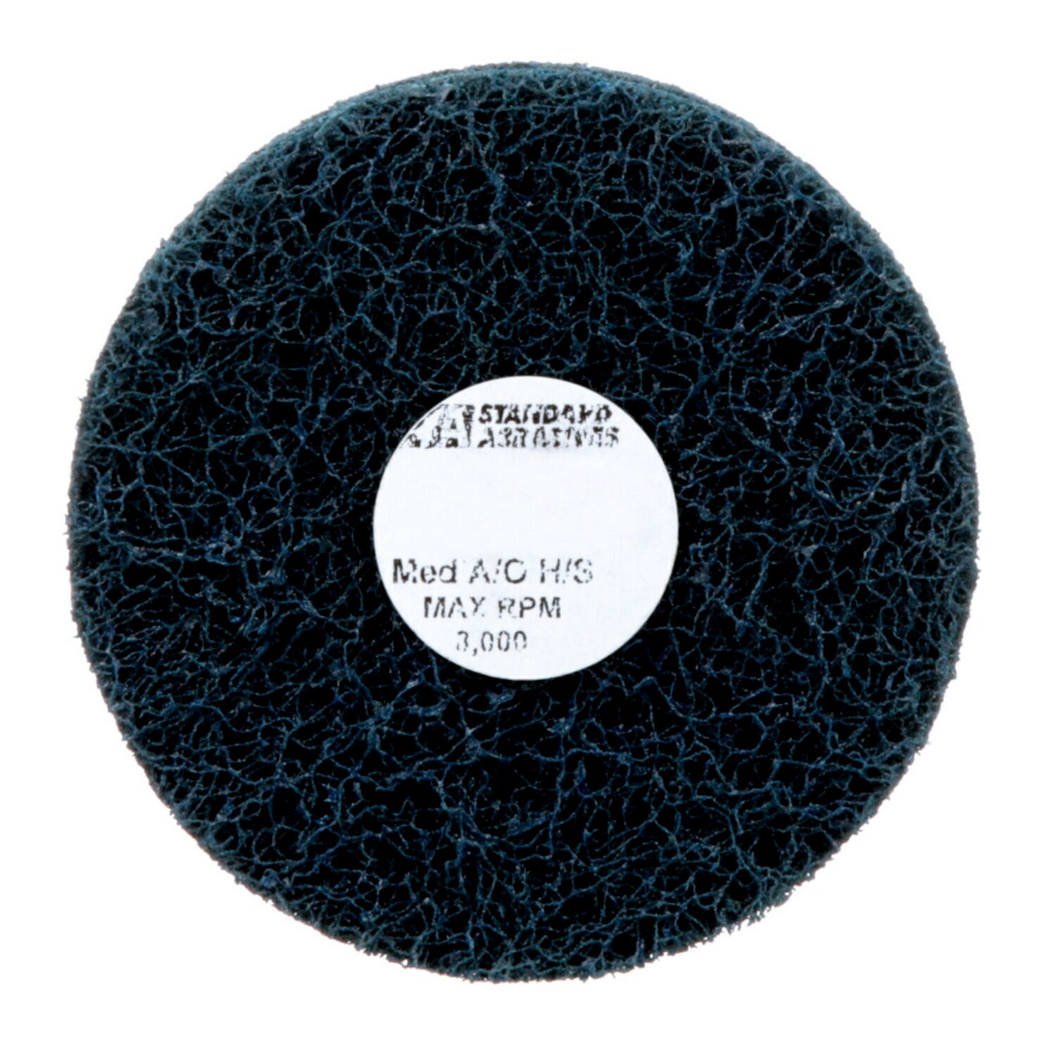 7100093311 - Standard Abrasives Buff and Blend HS Wheel 880475, 3 in x 2 Ply x 1/4
in A MED, 10/Carton, 100 ea/Case