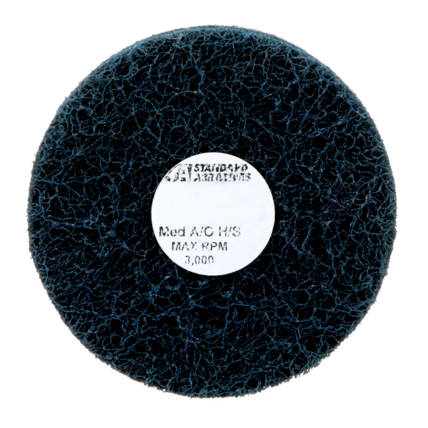 7100093311 - Standard Abrasives Buff and Blend HS Wheel 880475, 3 in x 2 Ply x 1/4 in A MED, 10/Carton, 100 ea/Case