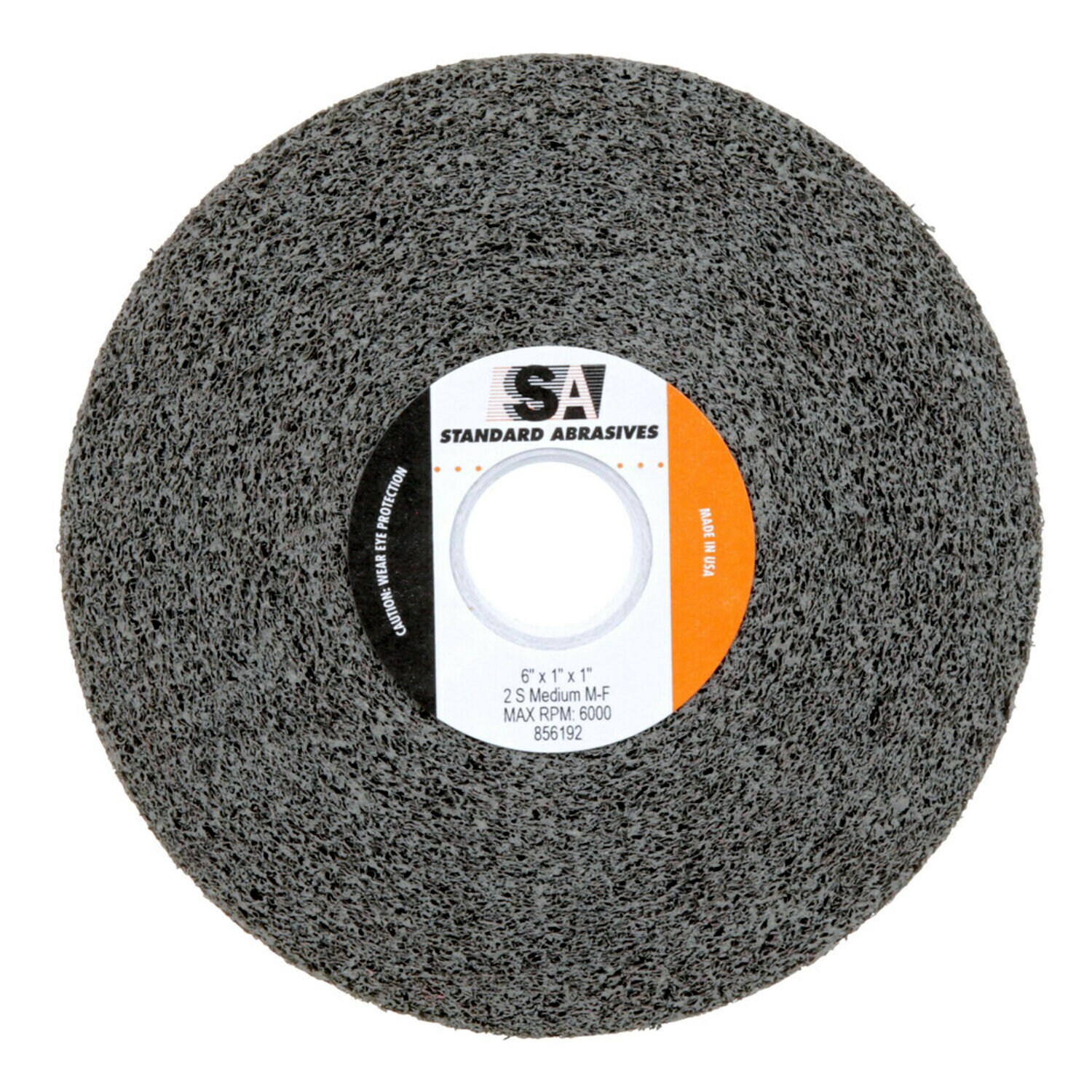 7000122096 - Standard Abrasives Multi-Finish Wheel 856192, 6 in x 1 in x 1 in 2S MED, 3 ea/Case