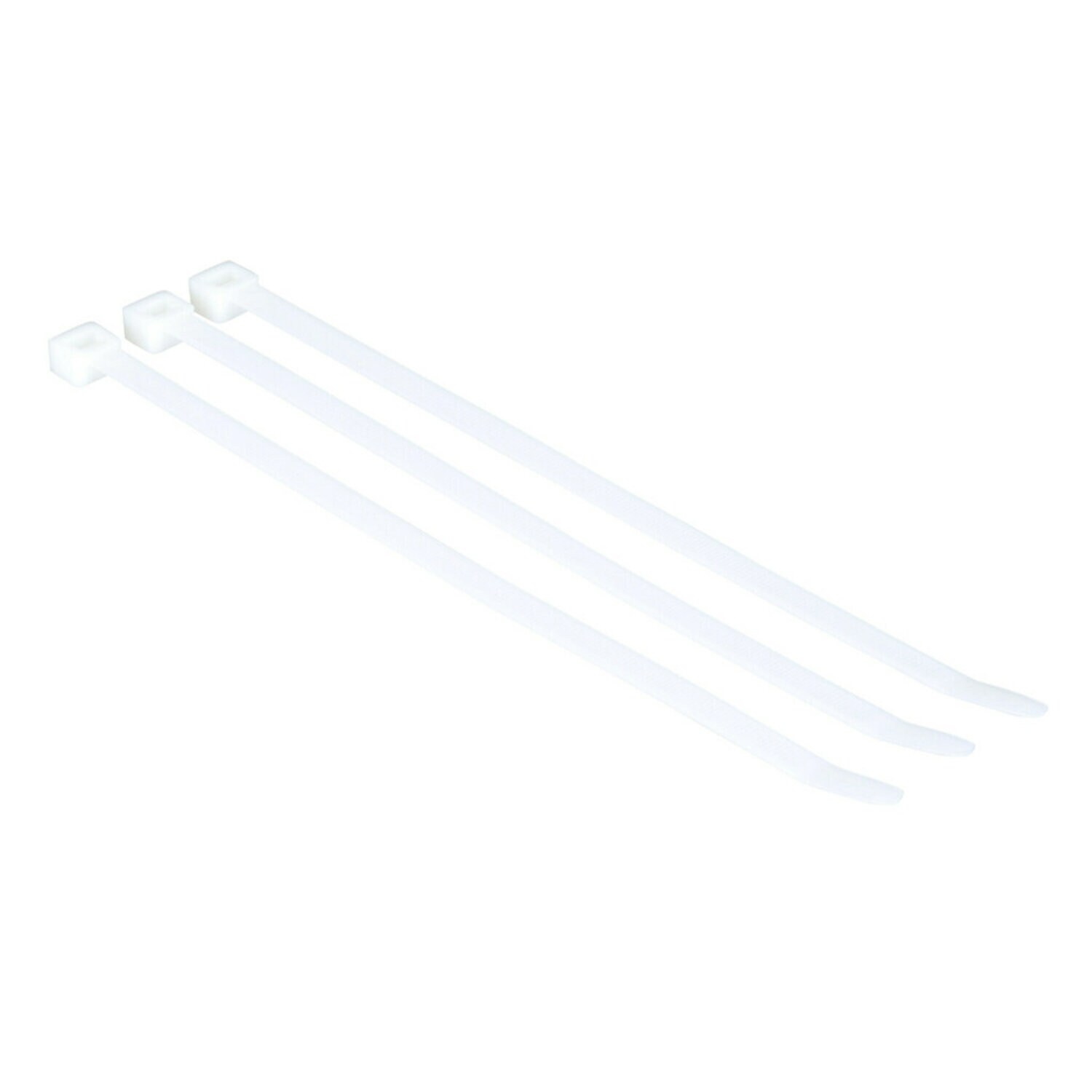 7000133465 - 3M Nylon 6/6 Light Heavy-Duty Cable Tie CT8NT120-L, 9.00 in x 0.30 in x 0.07 in, Natural, 50/Bag, 500/Case