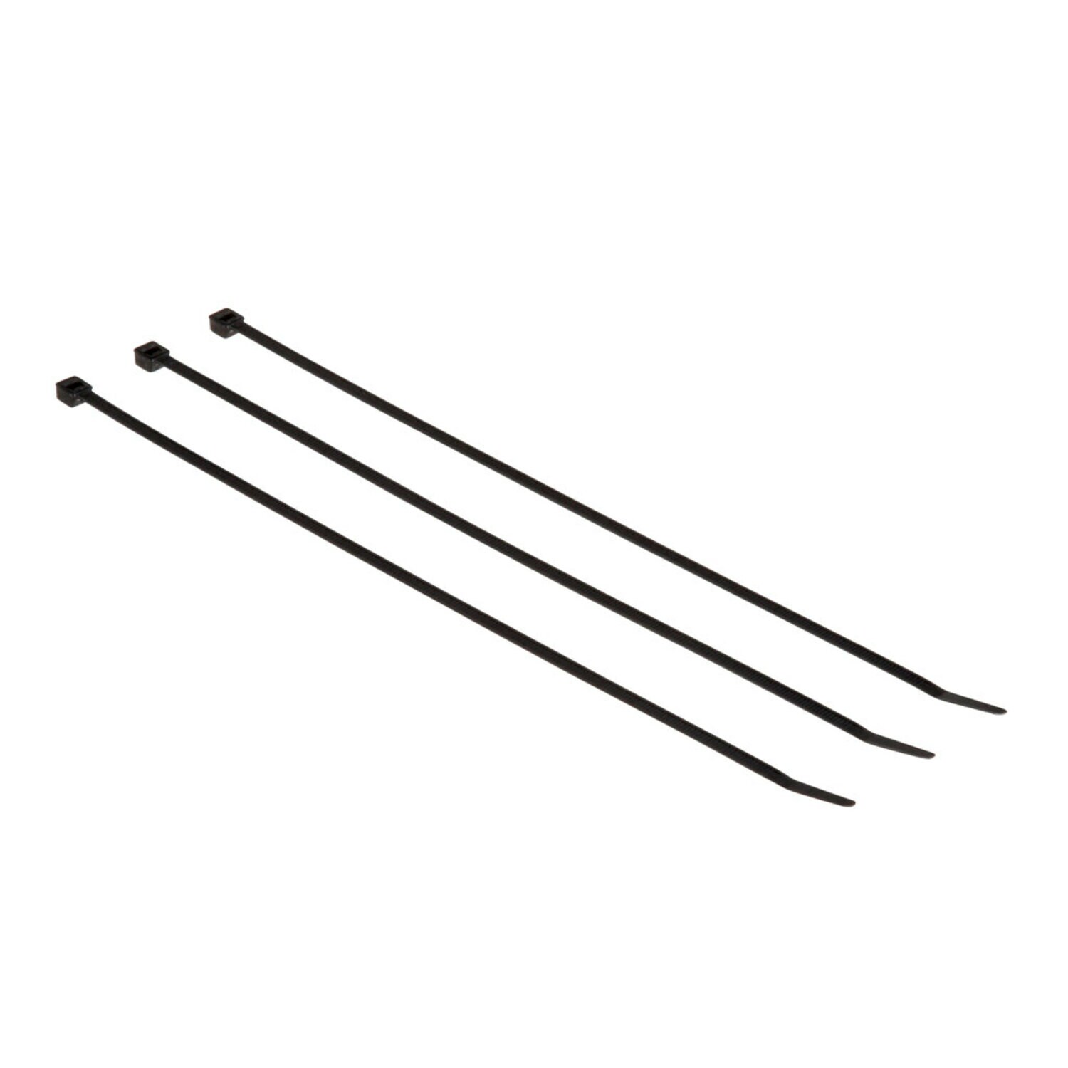 7000058850 - 3M Cable Tie CT11BK50-C, curved tip allows for faster threading and installation, 10 Packs/Case