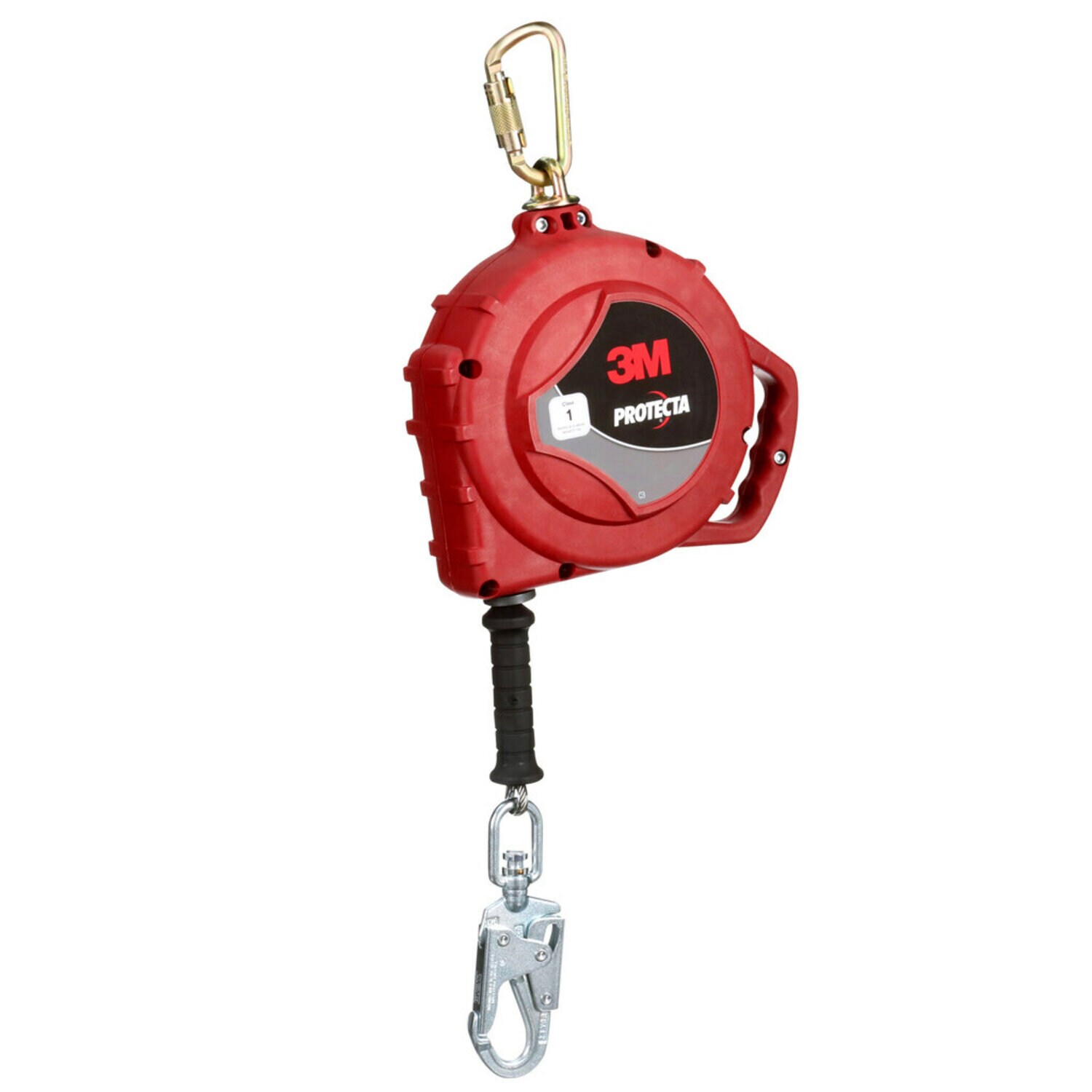 7100318439 - 3M Protecta Self-Retracting Lifeline 3590039, Stainless Steel Cable, Steel Swivel Snap Hook, 50ft., Class 1, ANSI