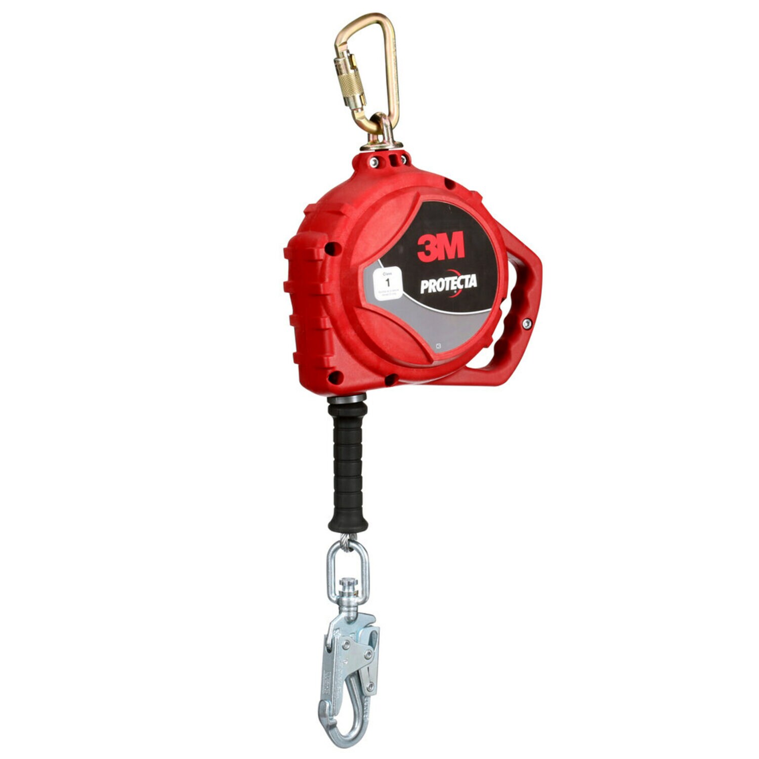 7100318437 - 3M Protecta Self-Retracting Lifeline 3590037, Stainless Steel Cable, Steel Swivel Snap Hook, 33ft., Class 1, ANSI