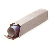  - Corrugated Mailers and Tubes - Self Locking 5 Panel Folder 3-1/2 x 3-1/2 x 37-1/4