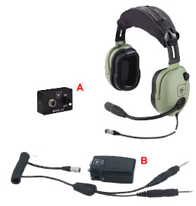  - Electronic Noise Cancelling Headset David Clark H20-10XP