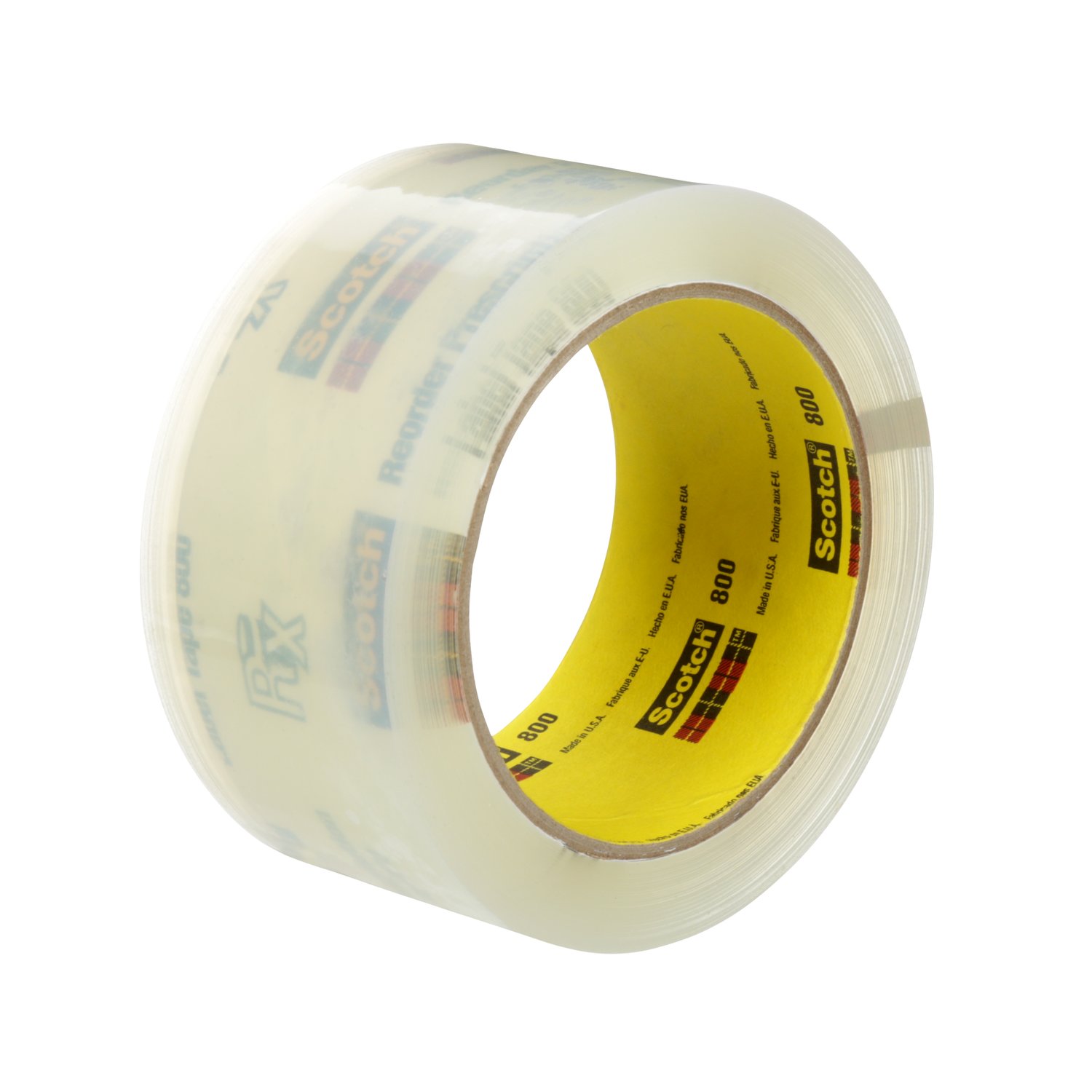 7010331746 - Scotch Prescription Label Tape 800 Clear, 2 in x 72 yd